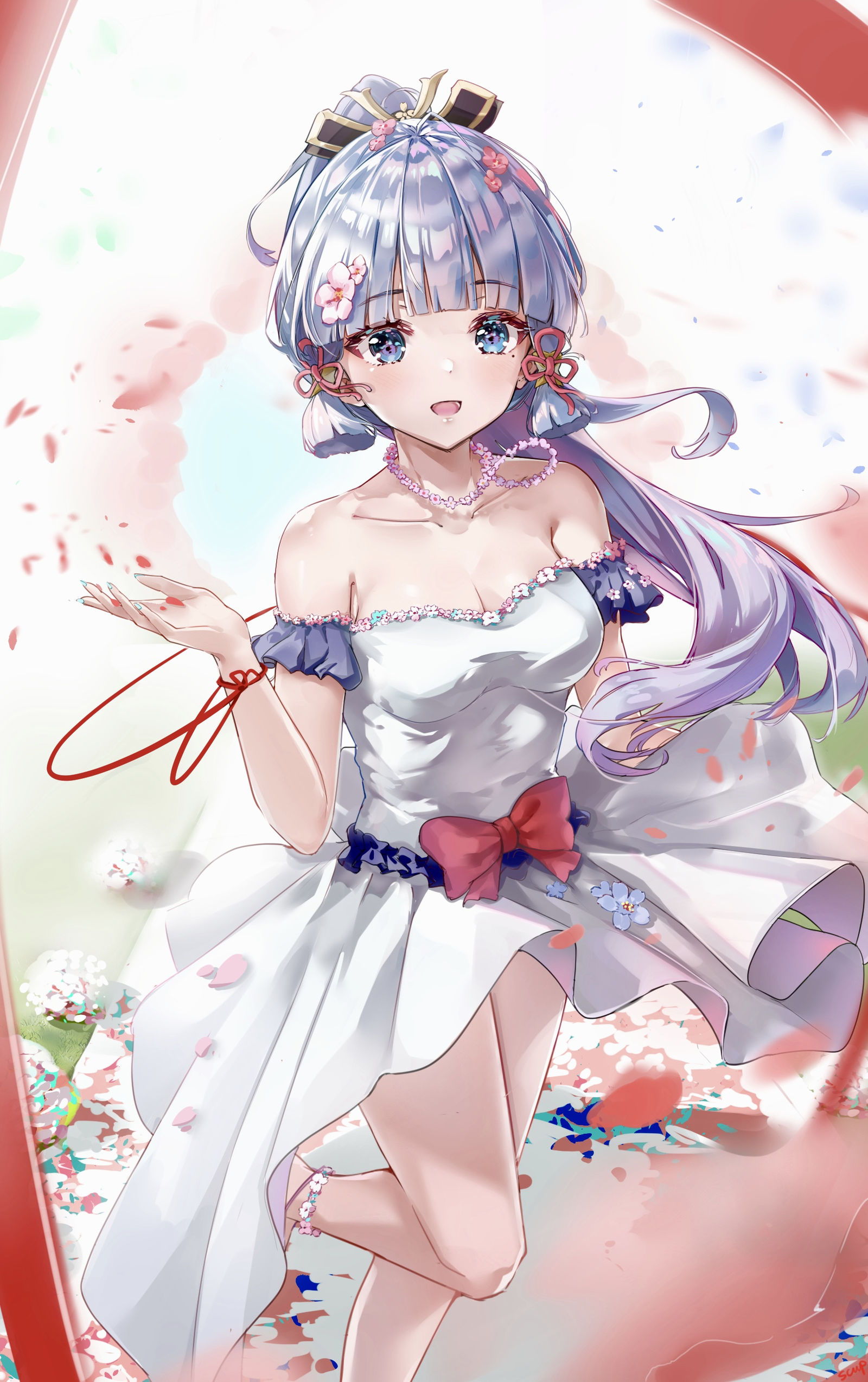 春天来了，终于插画图片壁纸