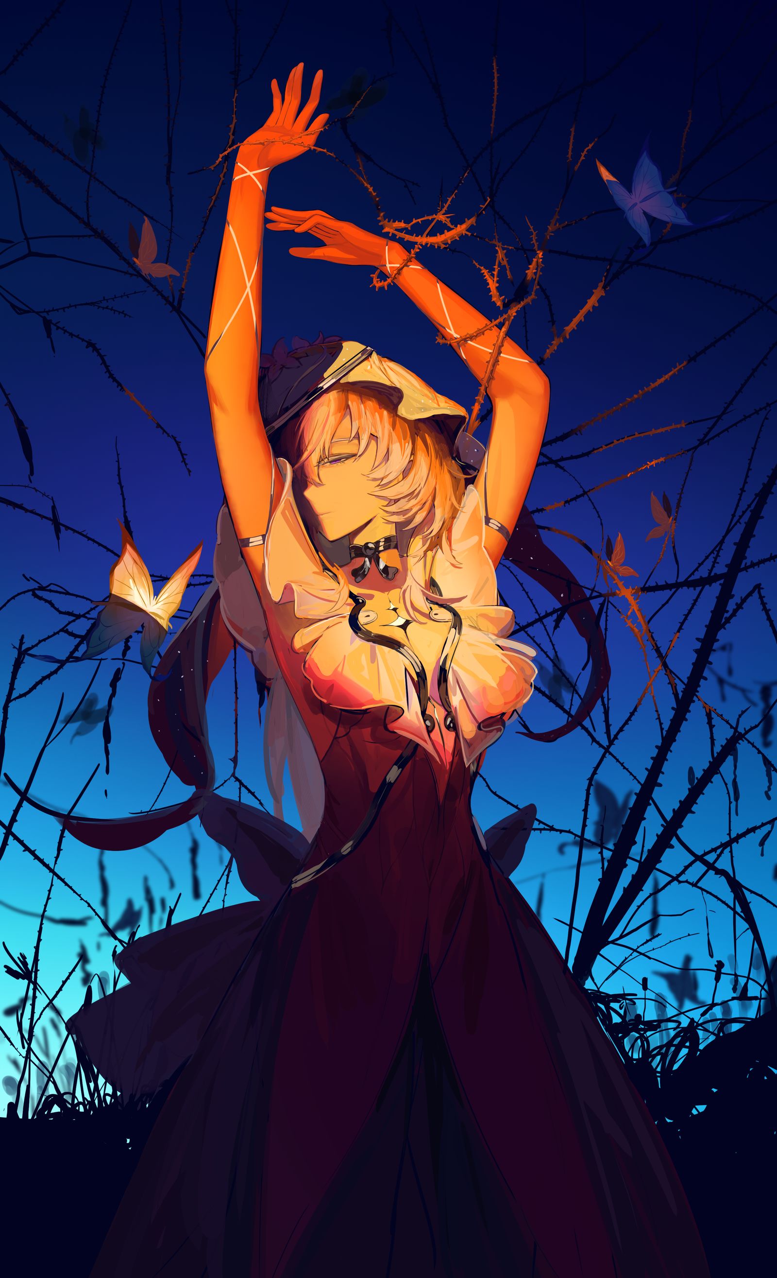 守岸人插画图片壁纸