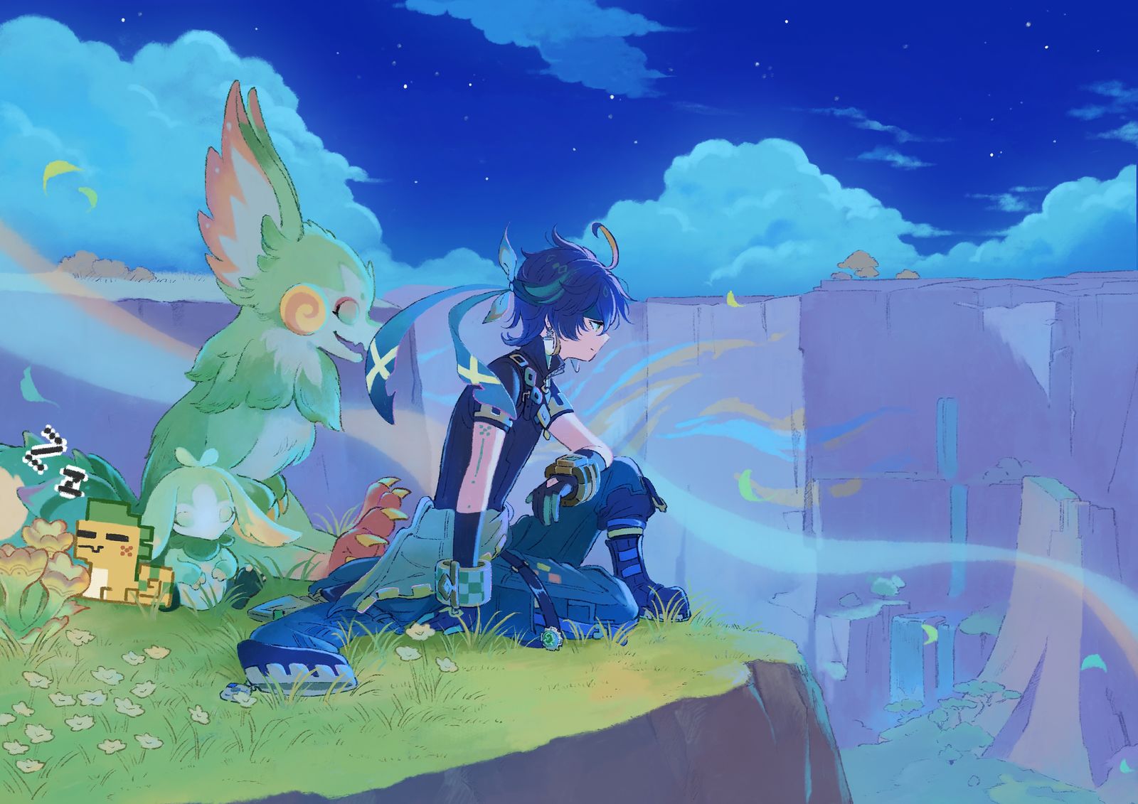 【原神】安静的夜晚