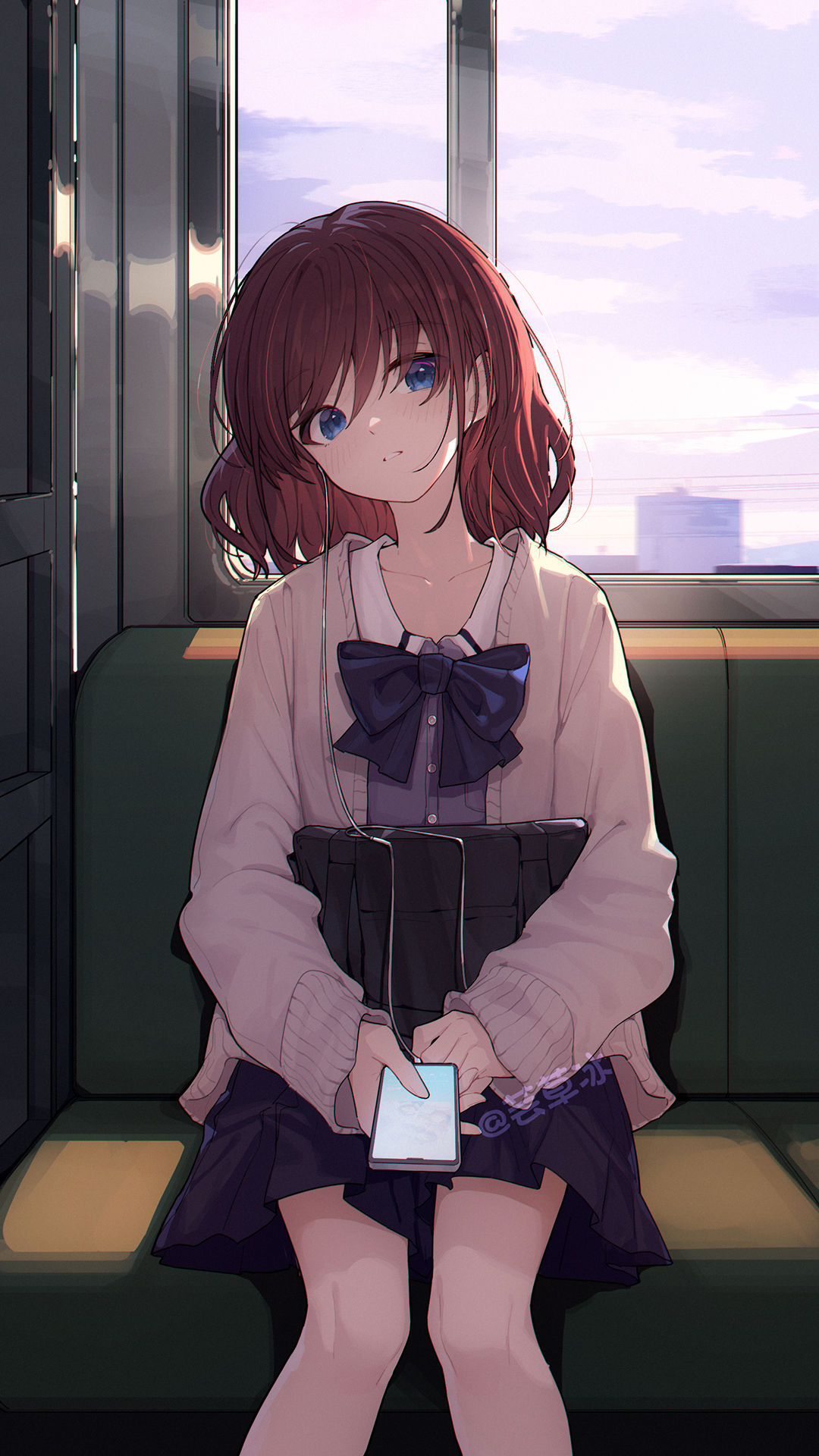 井芹仁菜不登校后，开始发呆插画图片壁纸