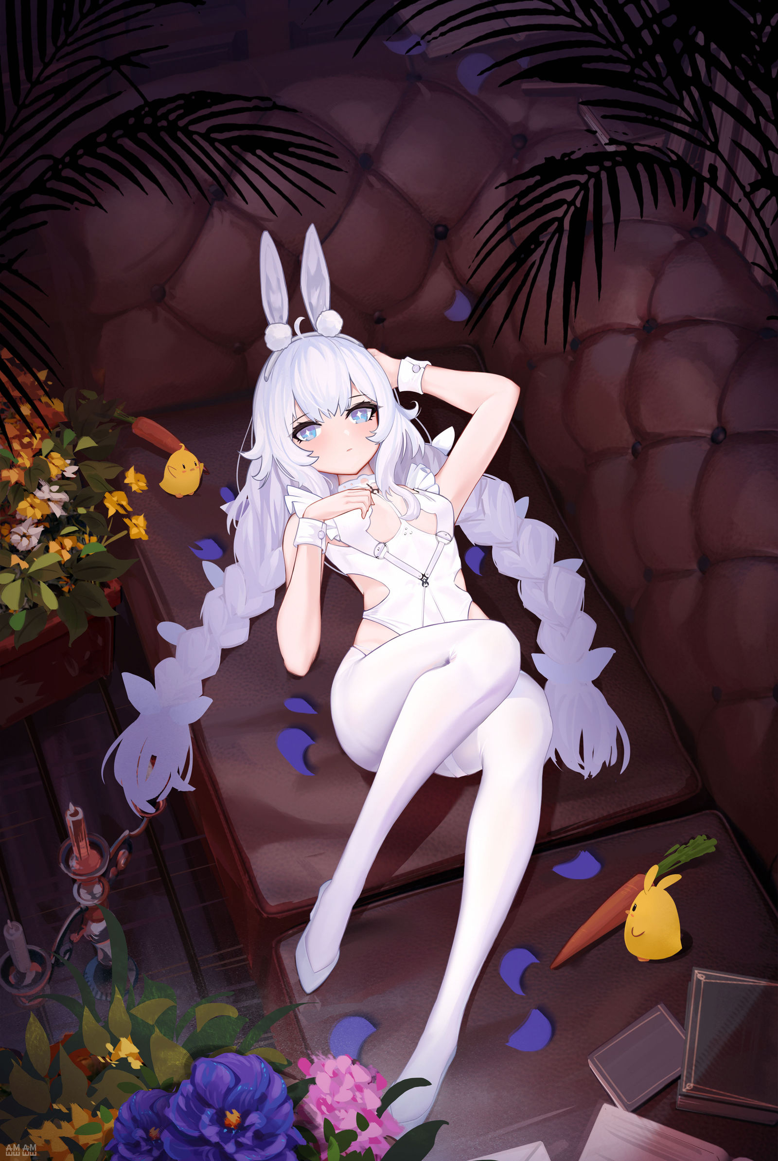 Azur 恶毒 兔女郎头像同人高清图