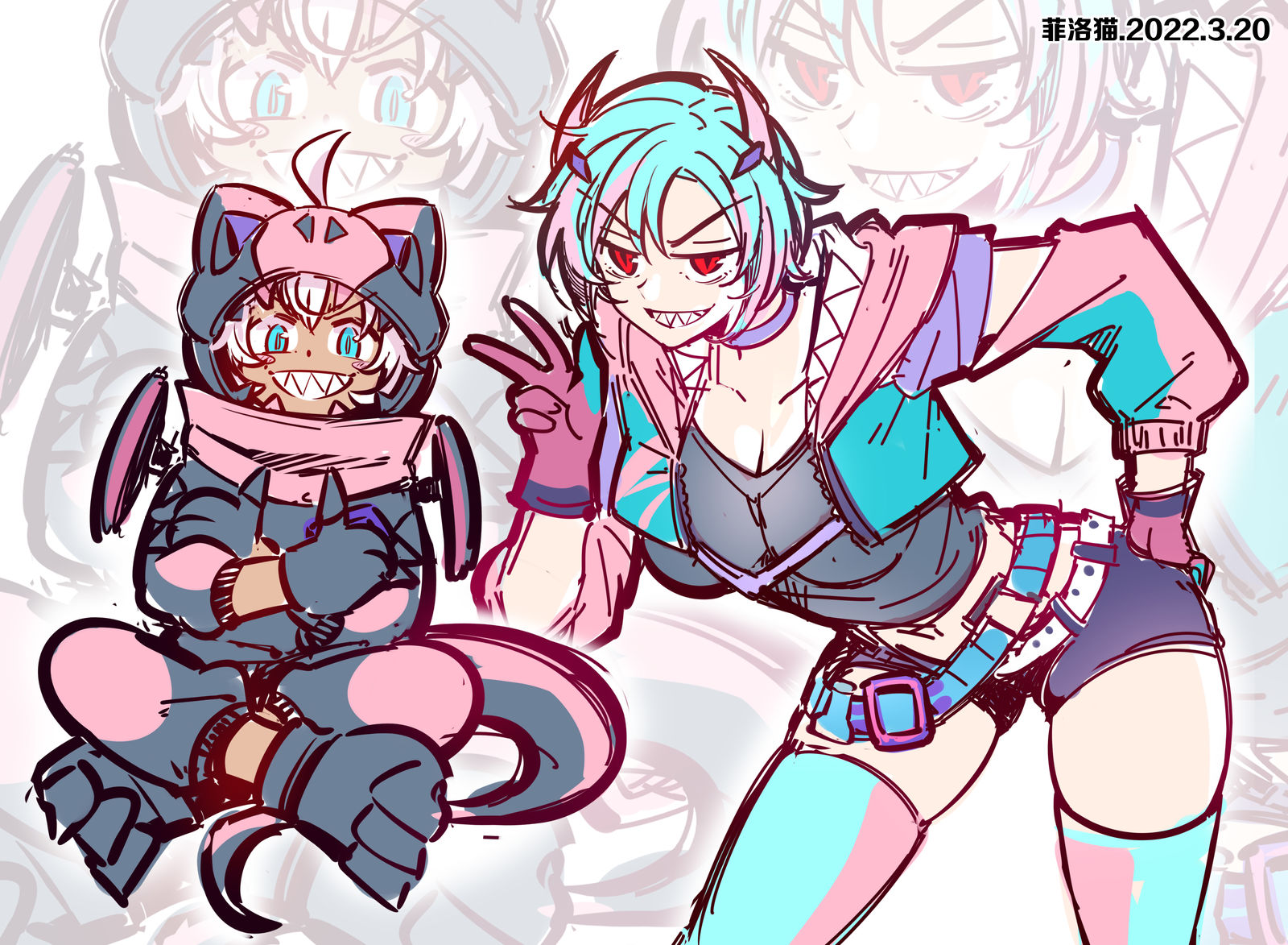 娘化revice插画图片壁纸