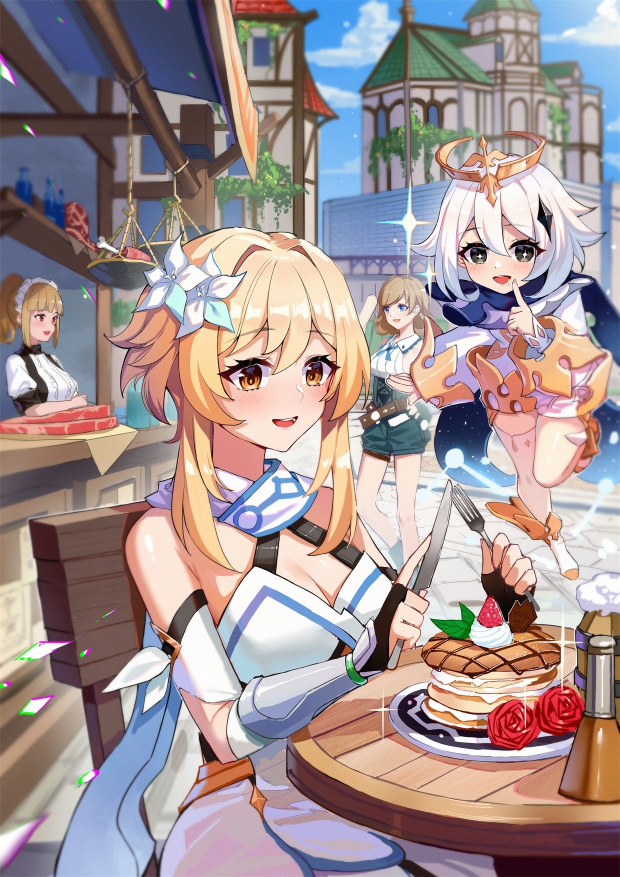 Cake插画图片壁纸