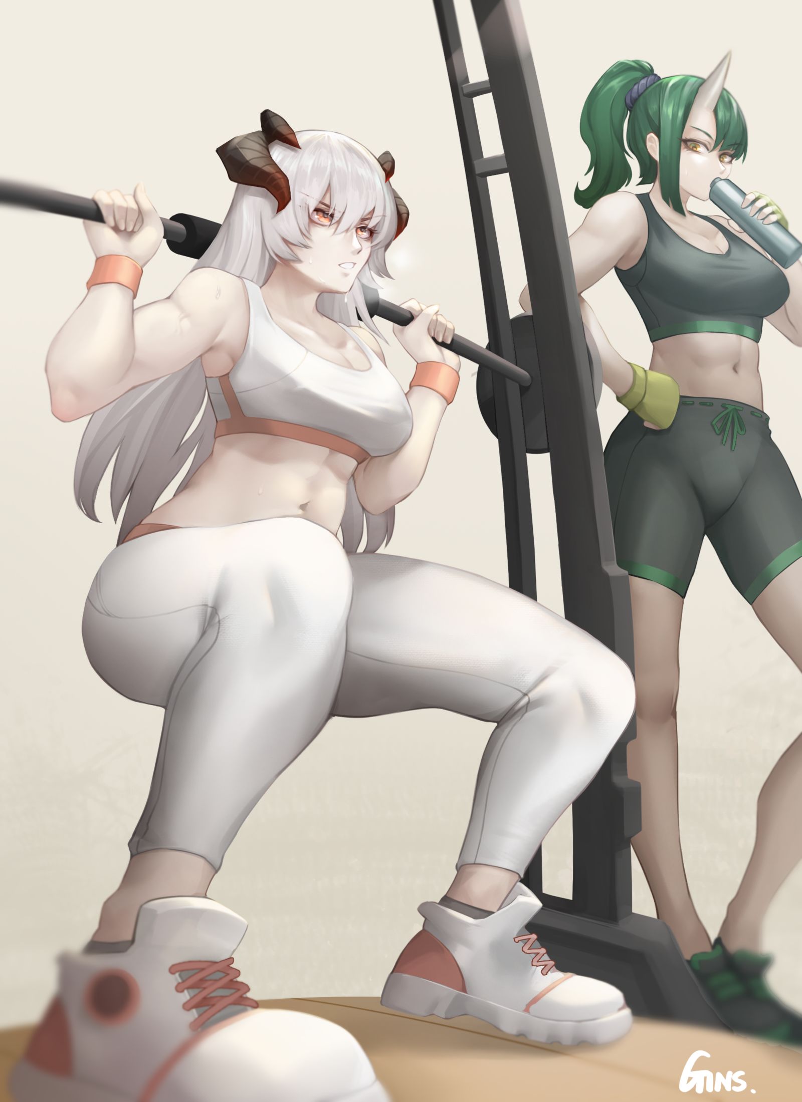 （摸鱼）塞雷亚只是在深蹲而已插画图片壁纸