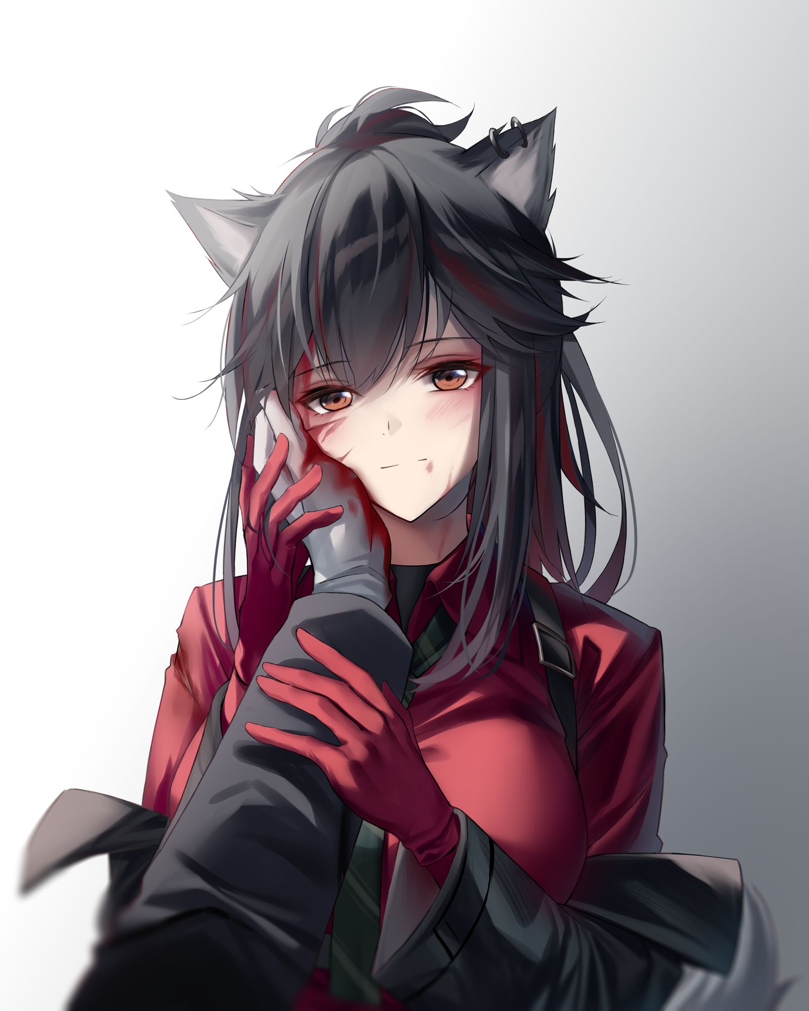 “……因为是医生的身边警卫。”