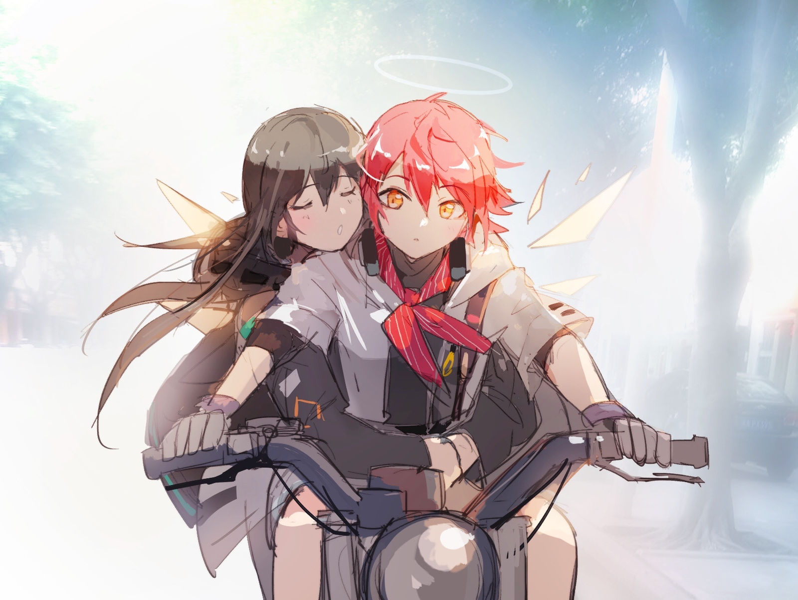 热爱105°的你-明日方舟明日方舟能天使