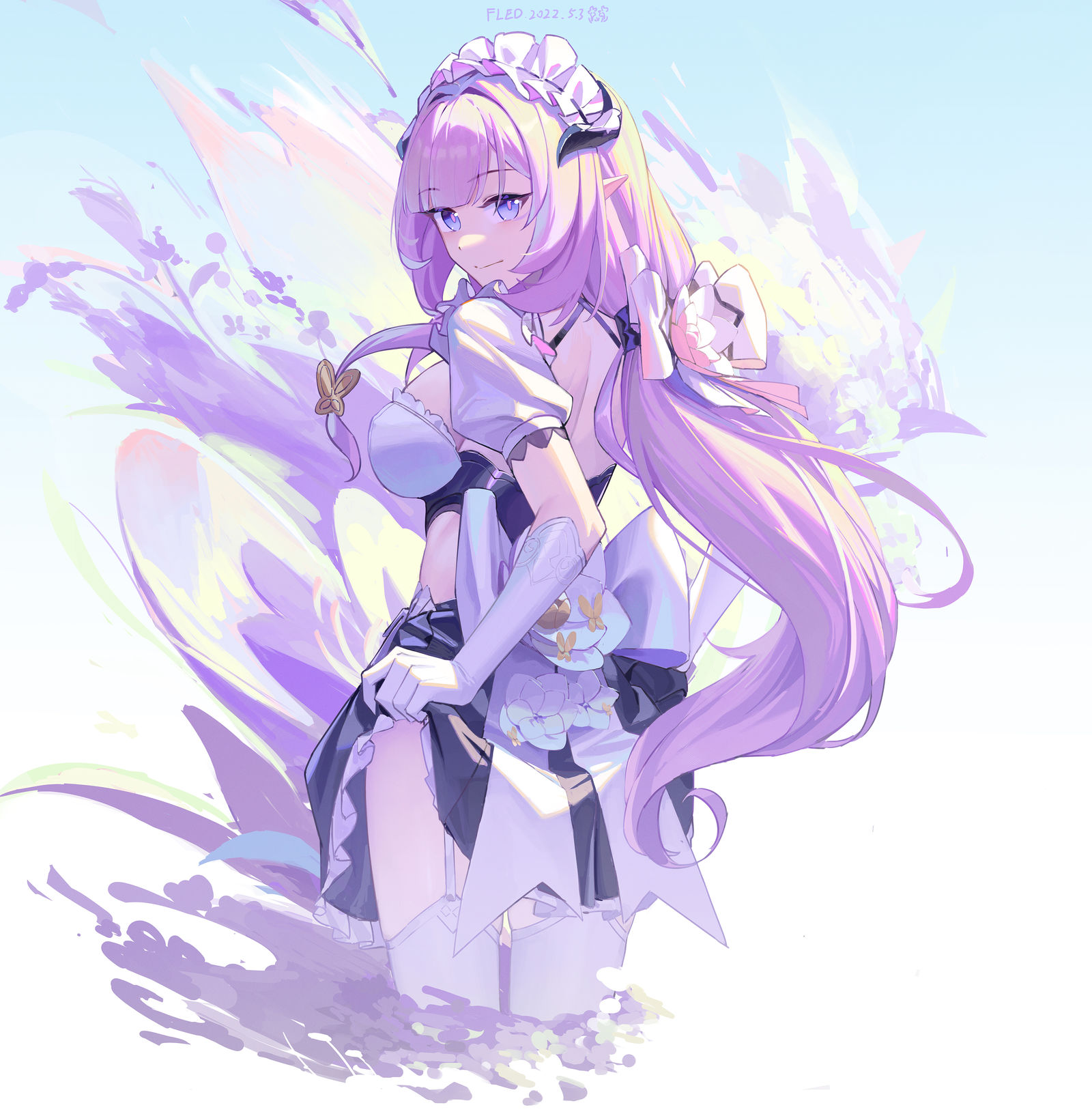 往世的飞花——真我插画图片壁纸