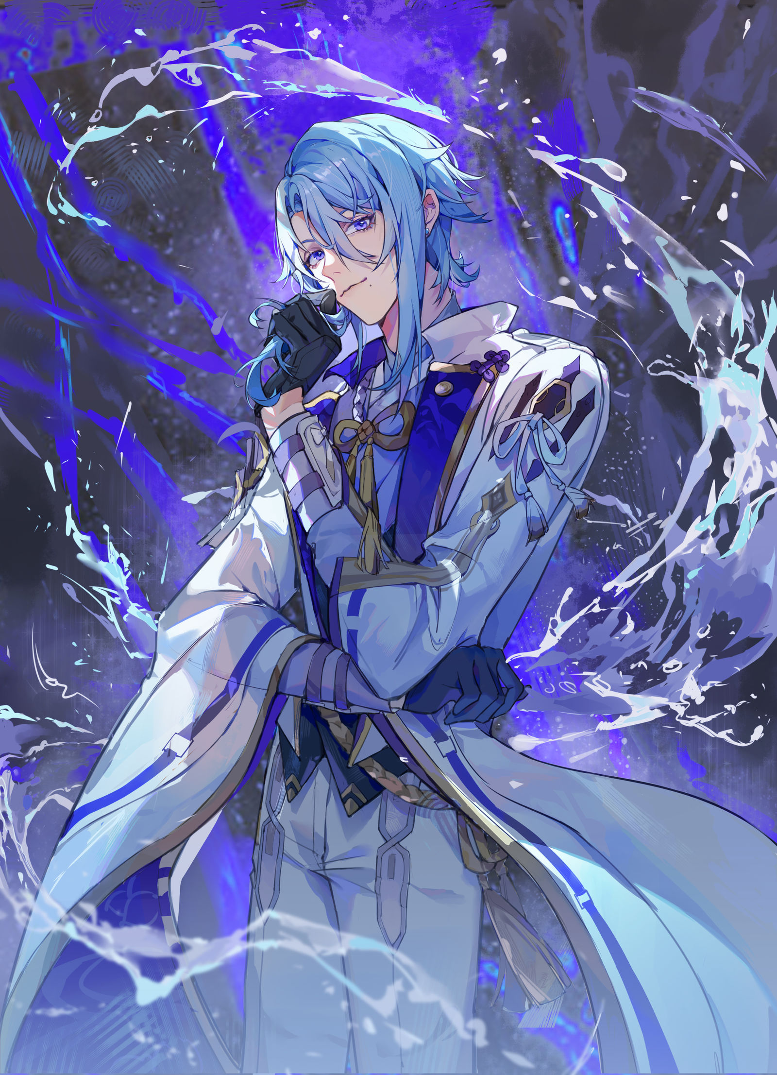 摸了绫人~-原神神里綾人