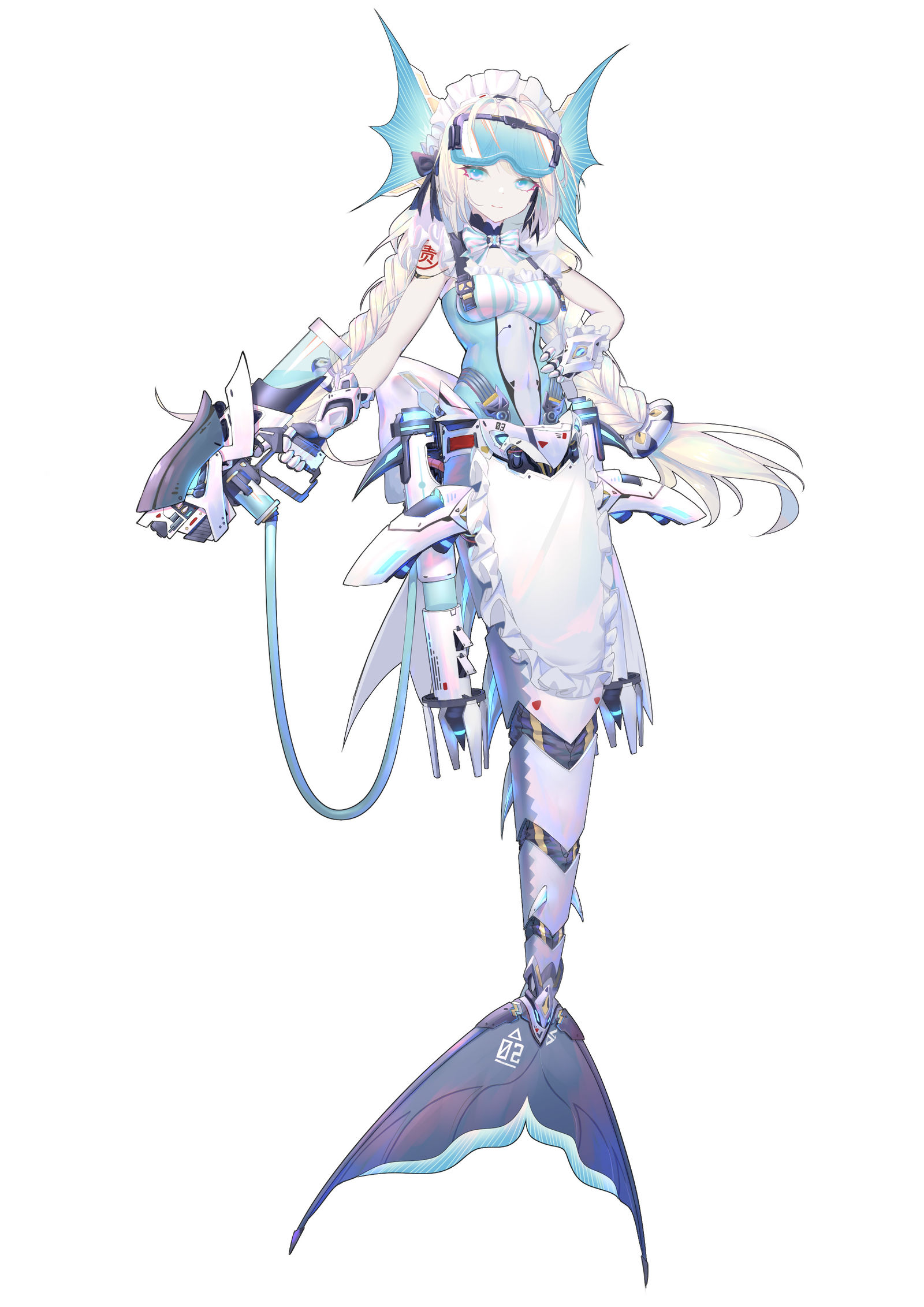 人鱼女仆-女孩子魔物娘