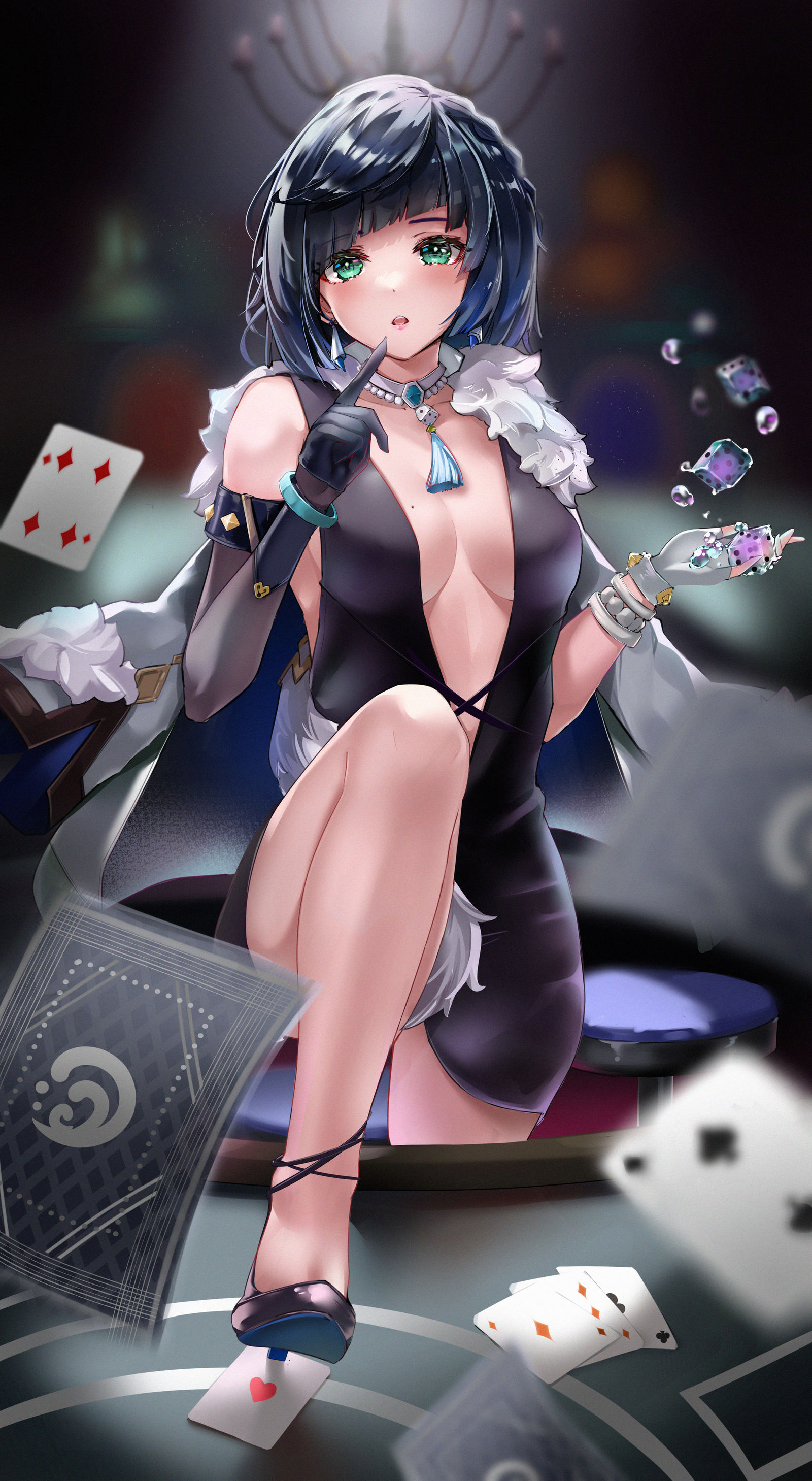 夜蘭-現代ver.插画图片壁纸
