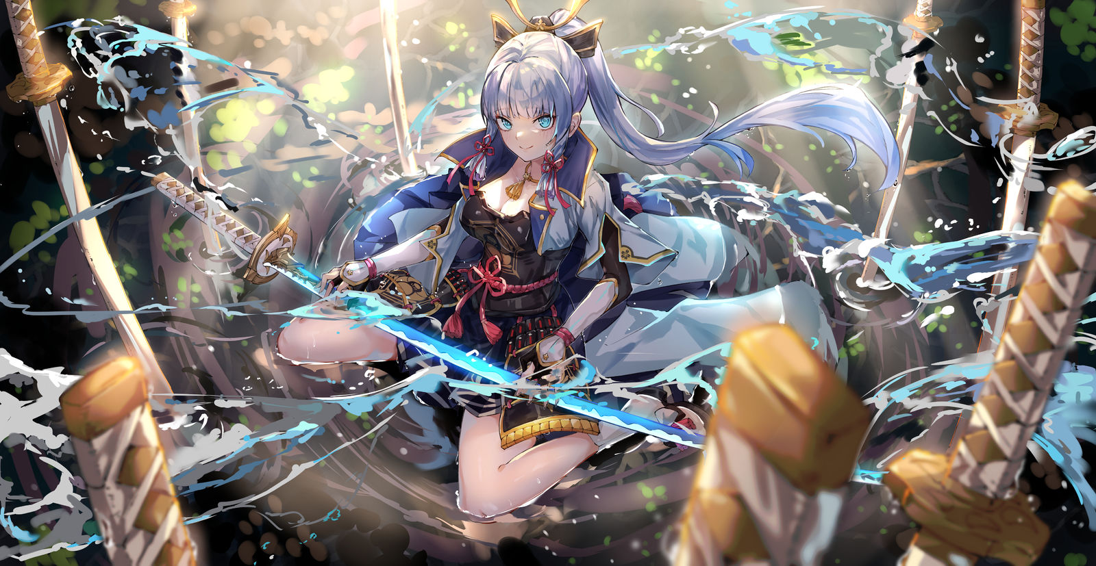 神里绫华插画图片壁纸