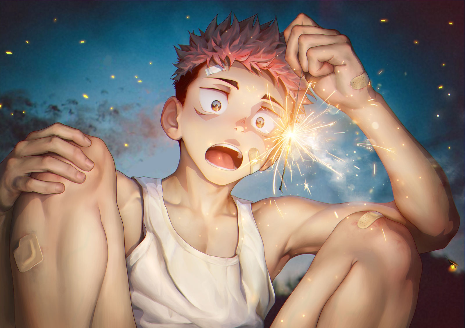 花火-少年男孩子