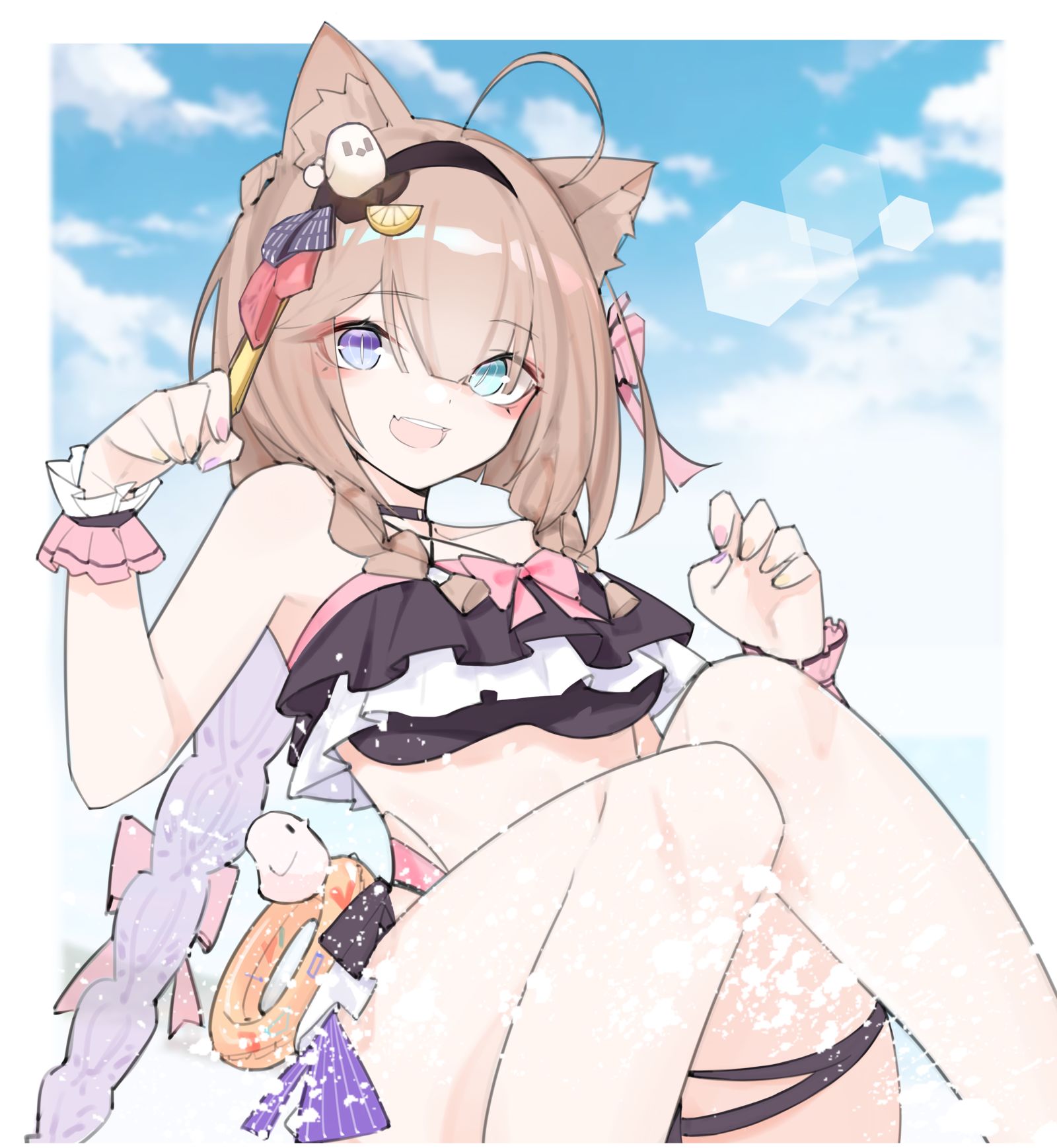 SUMMER插画图片壁纸