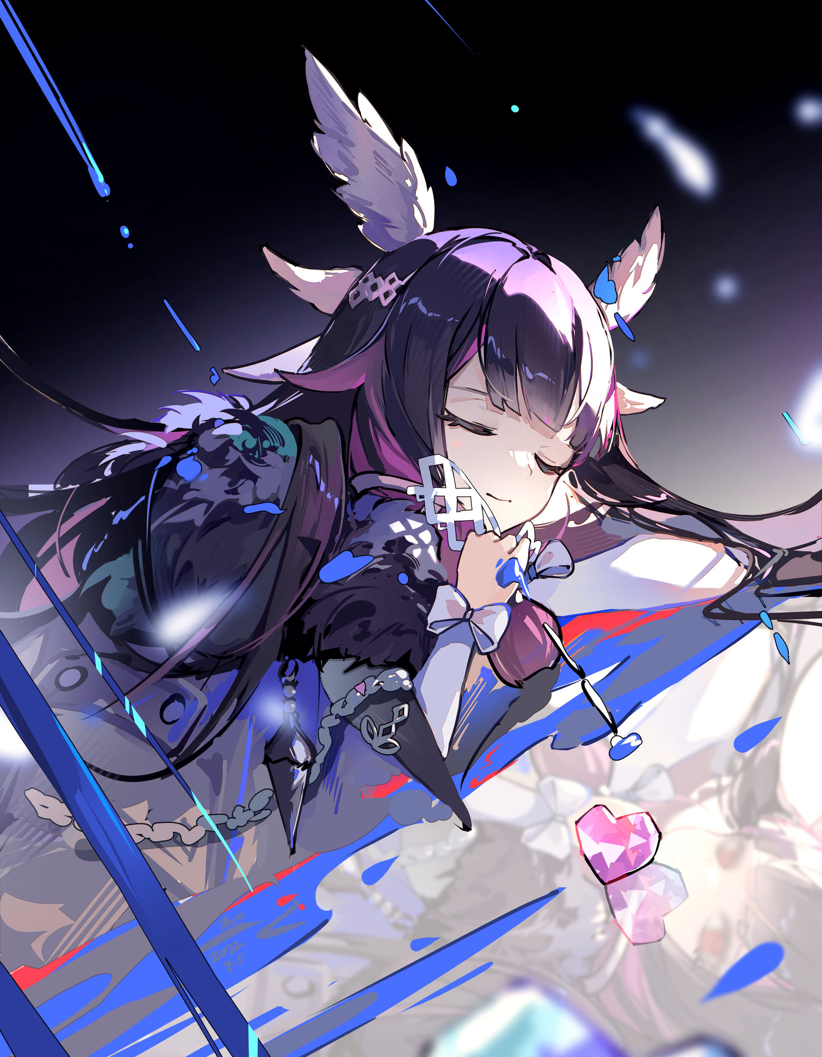 少女插画图片壁纸