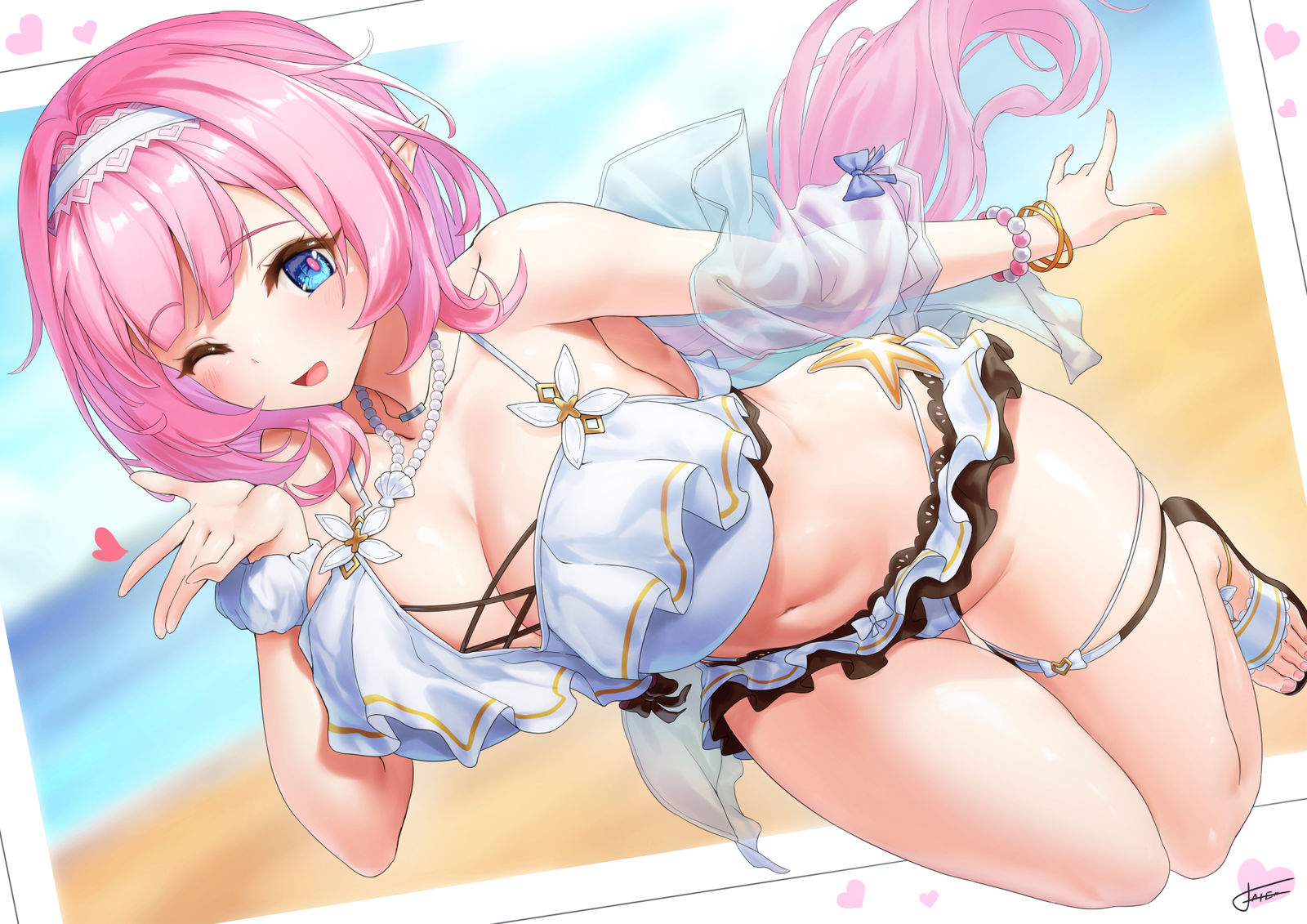 “~盛夏的妖精！~”插画图片壁纸
