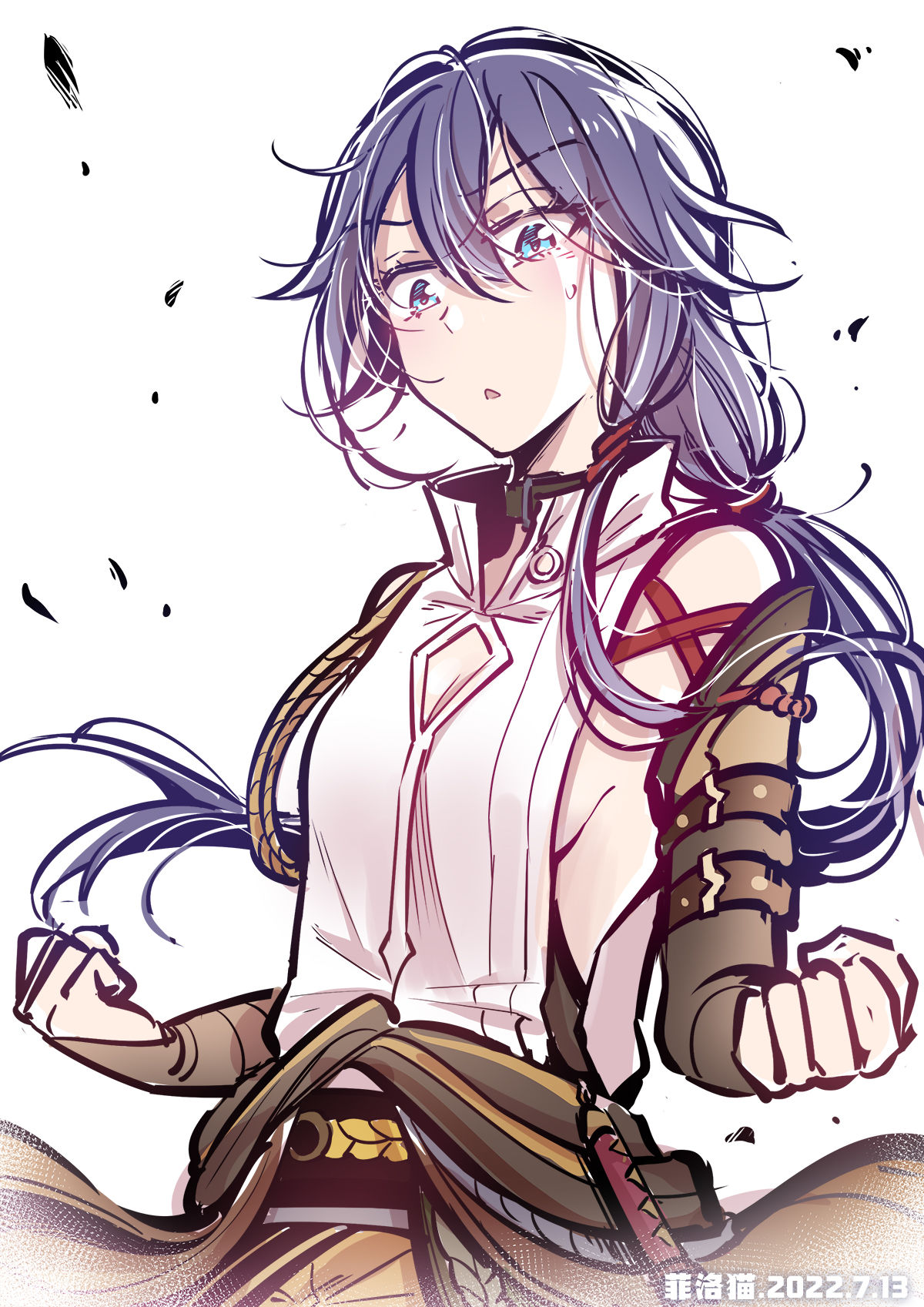 符师傅~打拳吗~插画图片壁纸