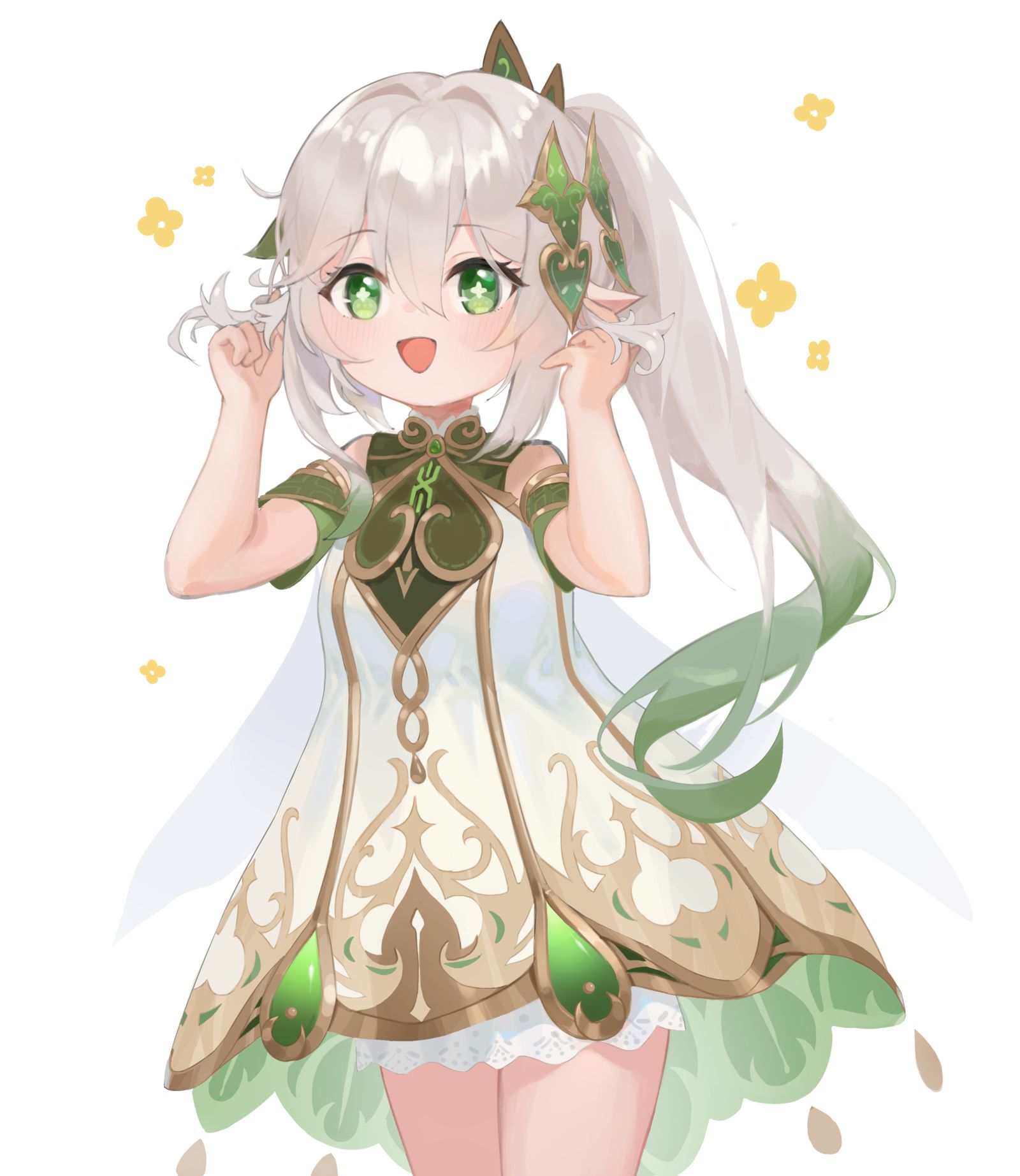 小吉祥草王插画图片壁纸