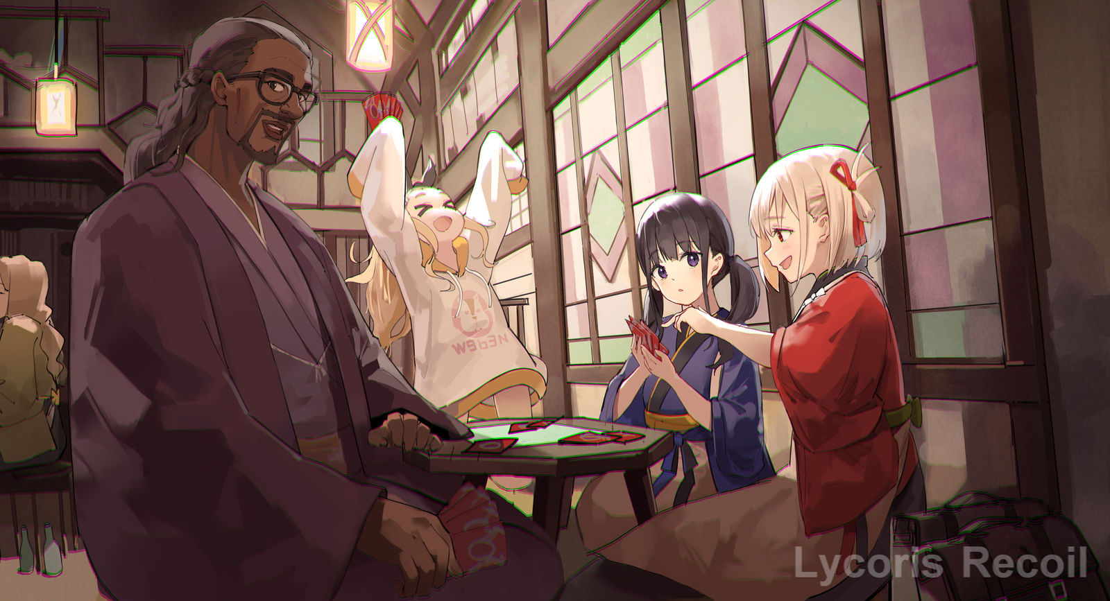 LycorisRecoil插画图片壁纸