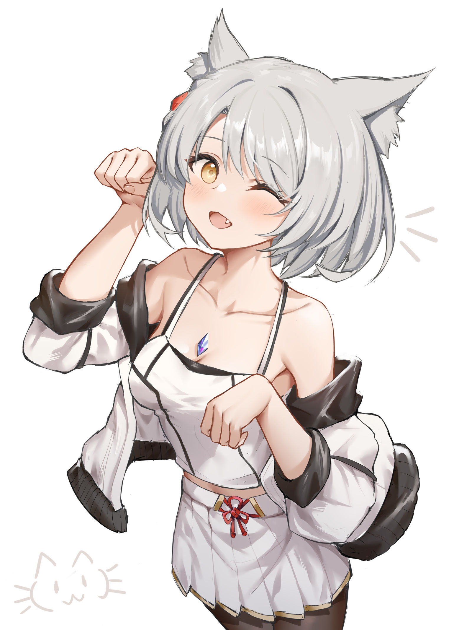 Mio~插画图片壁纸