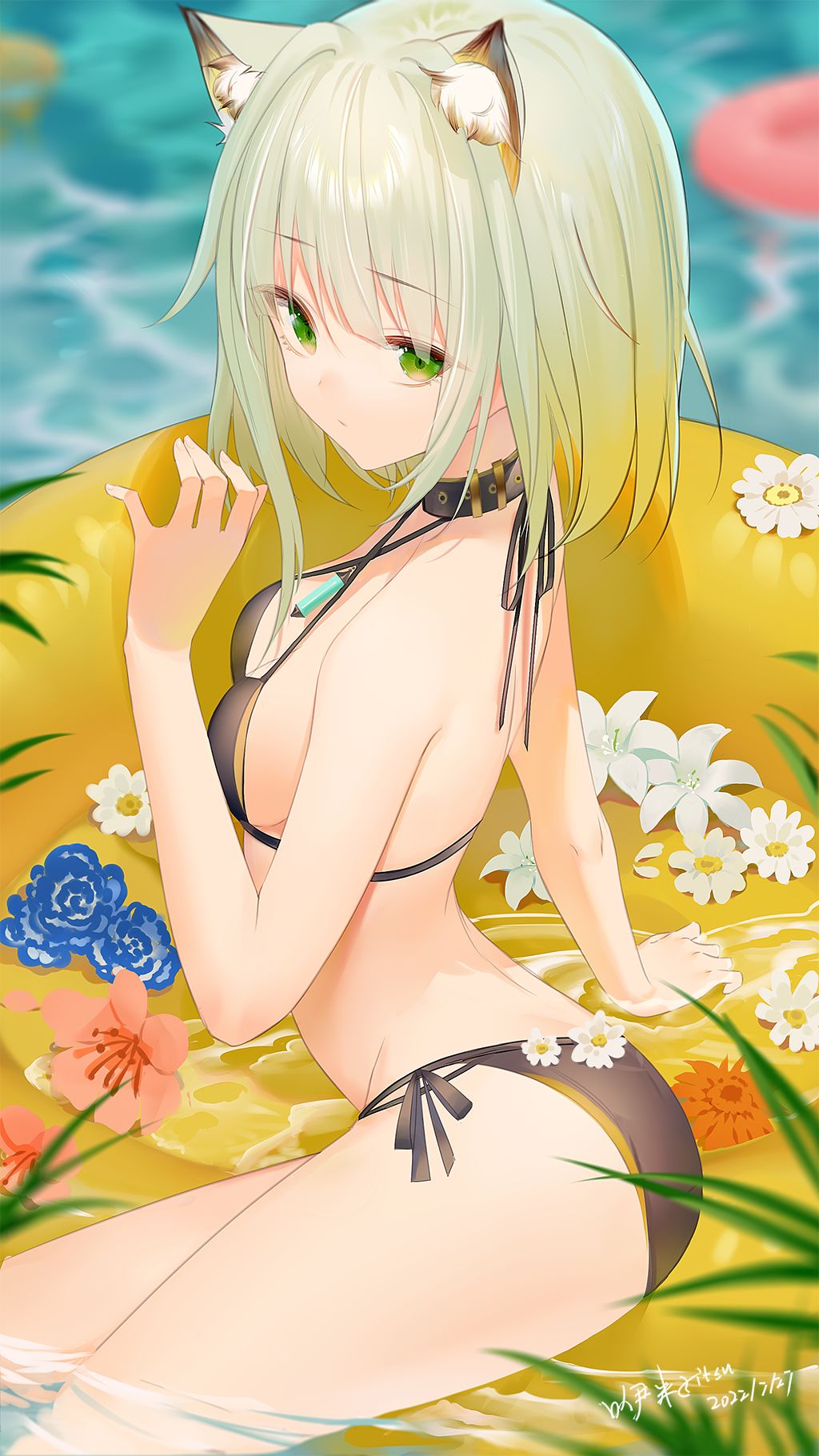 凯尔希❤水着-明日方舟凯尔希