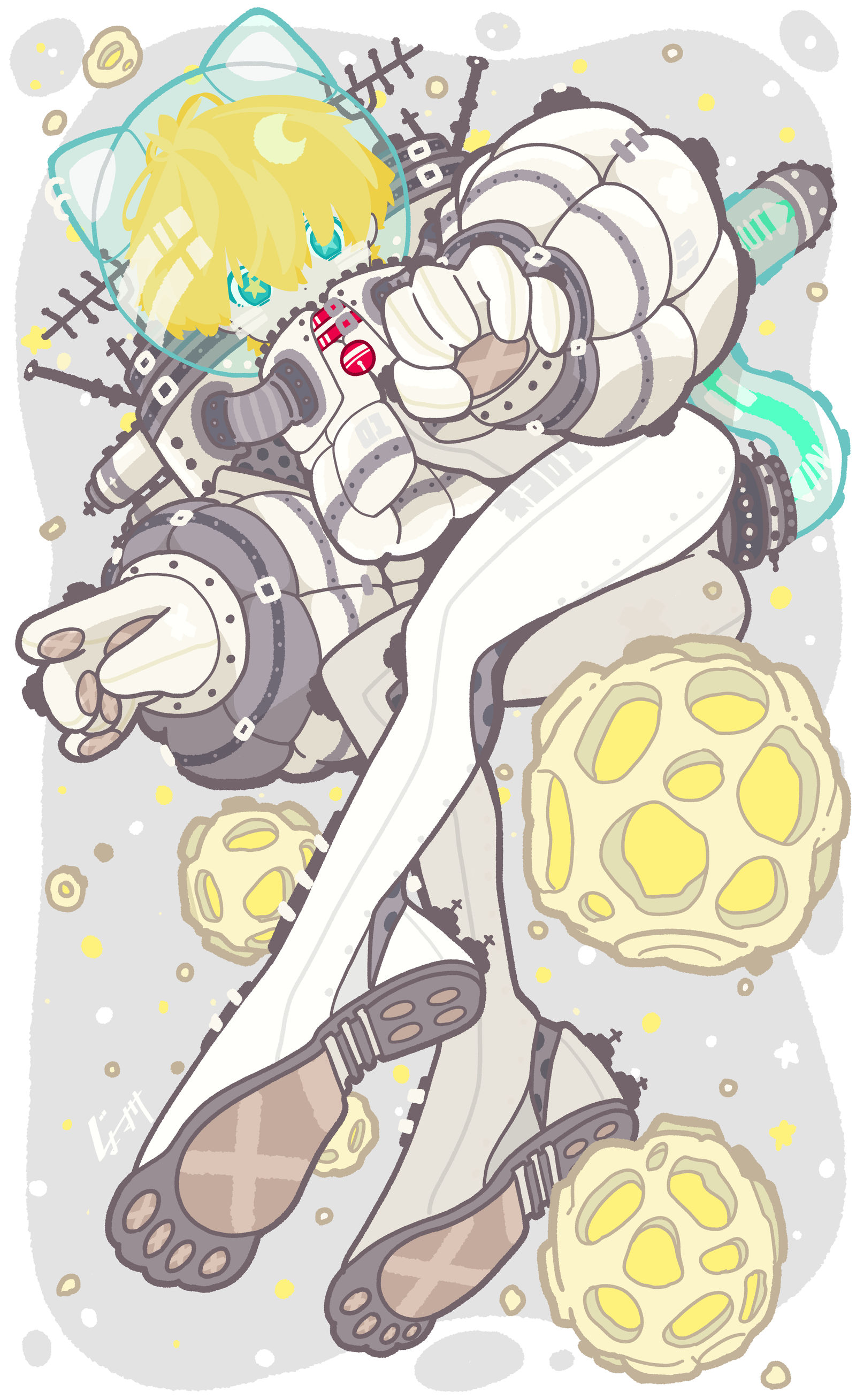 宇宙猫插画图片壁纸