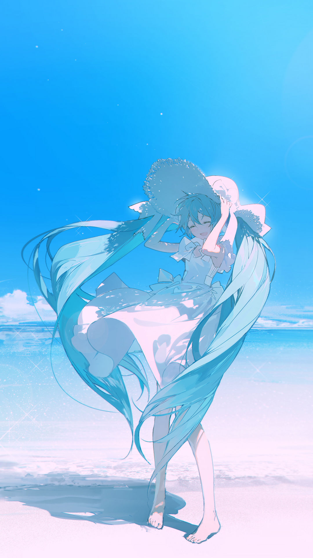 海色插画图片壁纸
