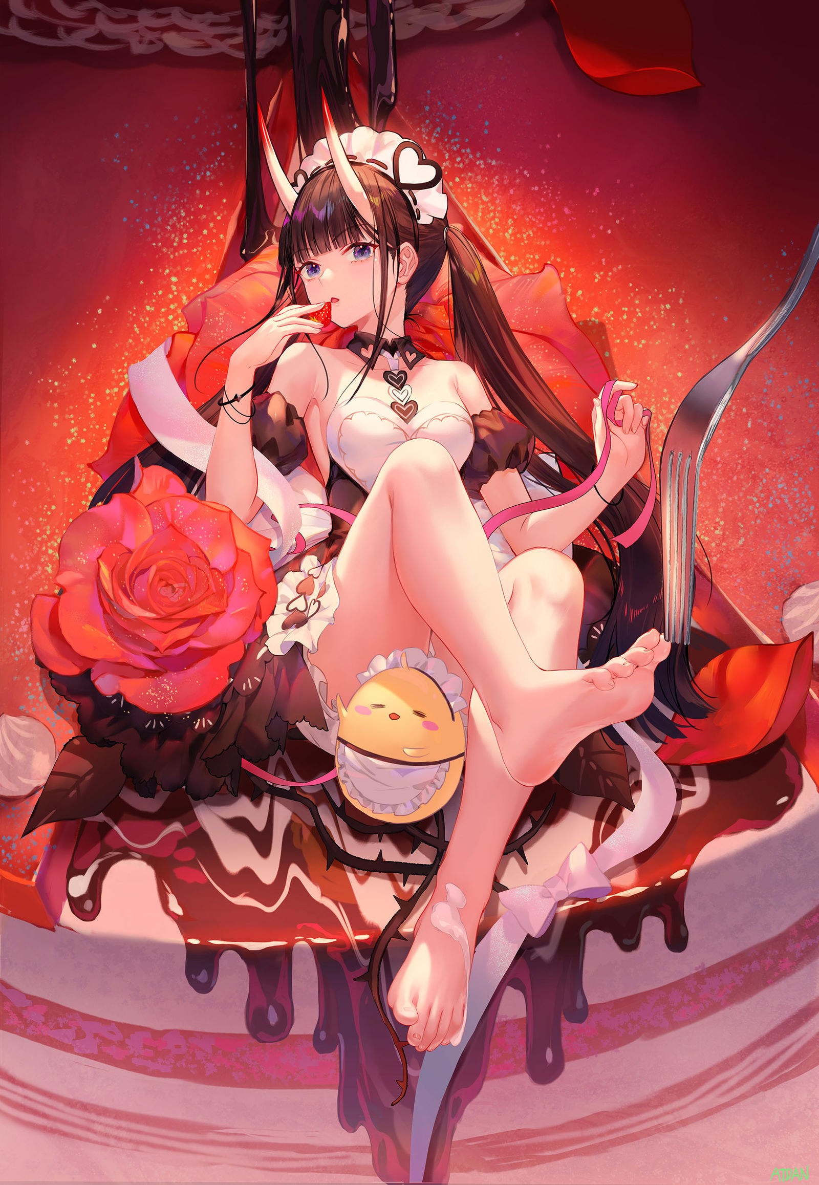 Cake插画图片壁纸