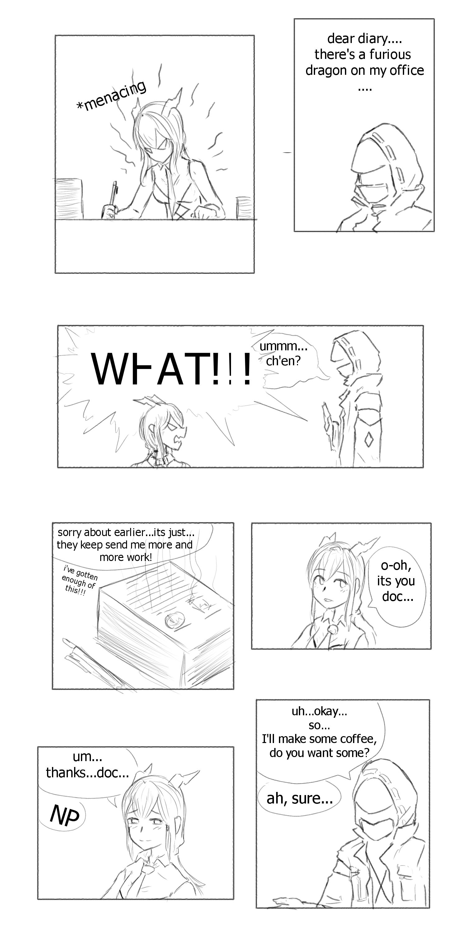 Ch'en short-明日方舟明日方舟博士