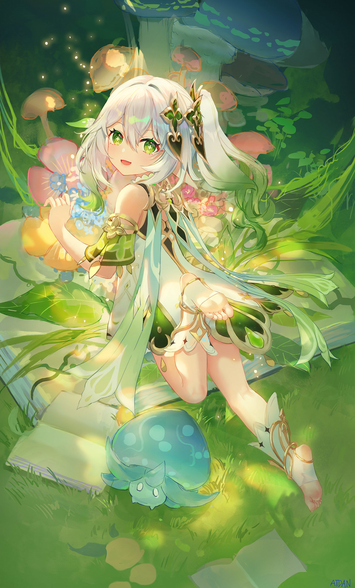 Reading插画图片壁纸