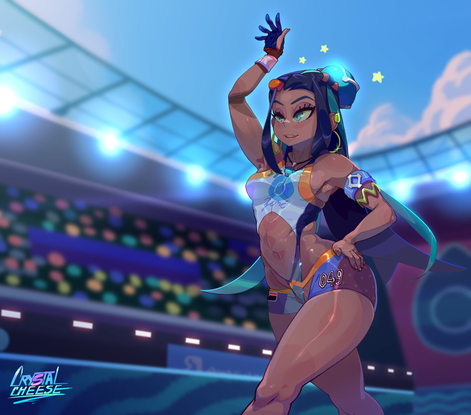 Nessa wins!插画图片壁纸