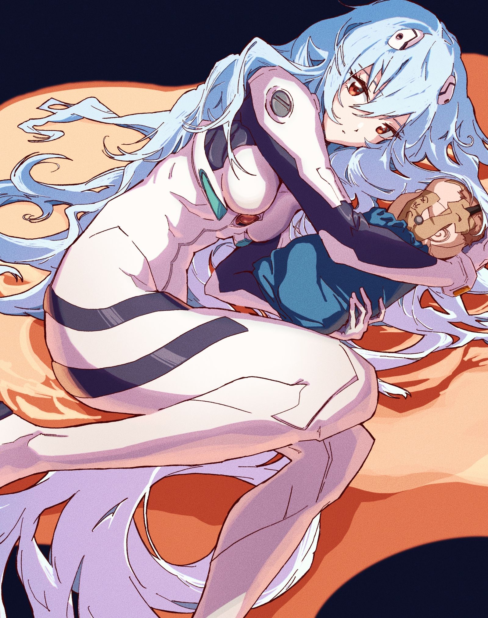 长绫波插画图片壁纸