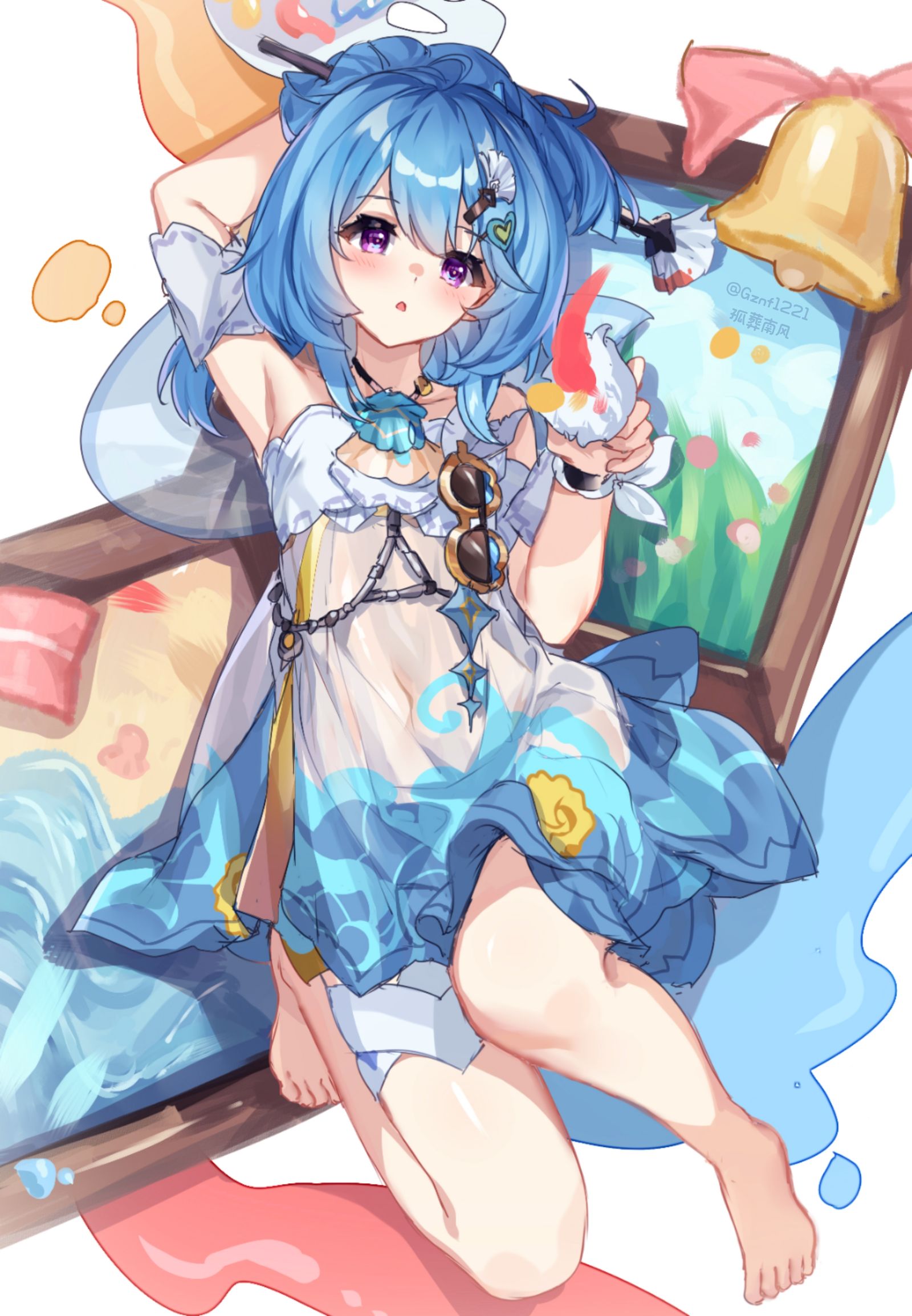 格蕾修插画图片壁纸