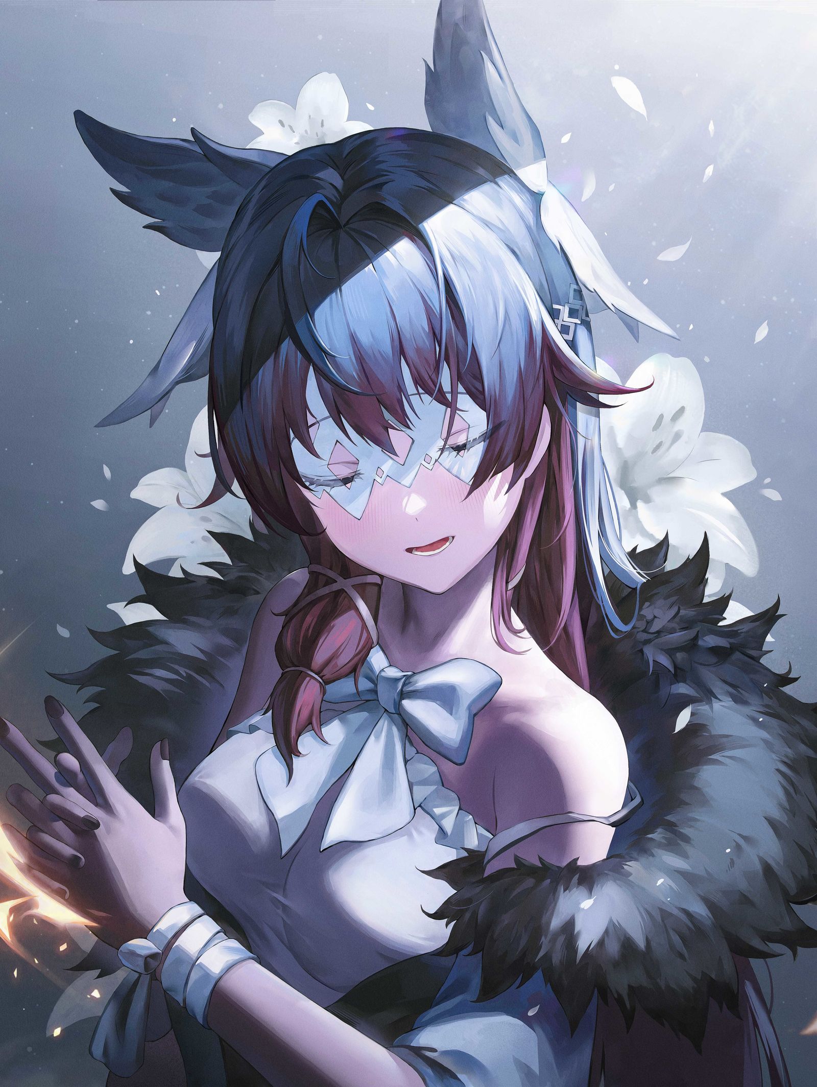 Colombina插画图片壁纸