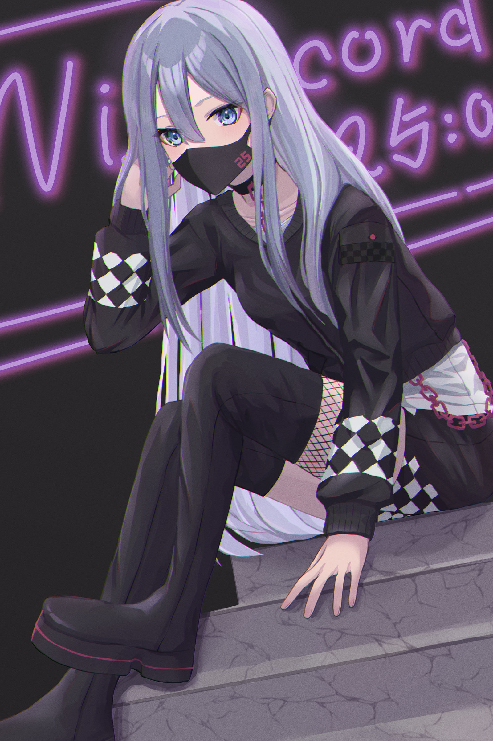服装和发型都很好