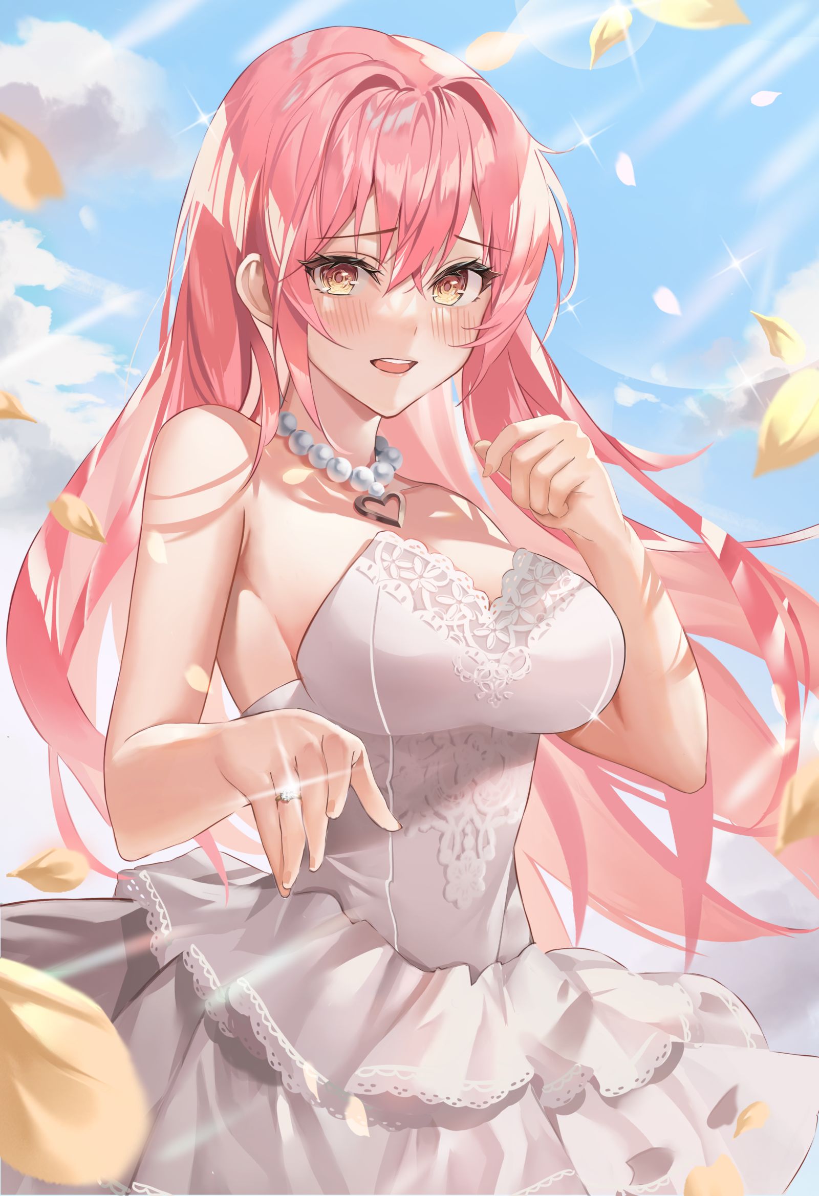 wedding jougasaki mika插画图片壁纸