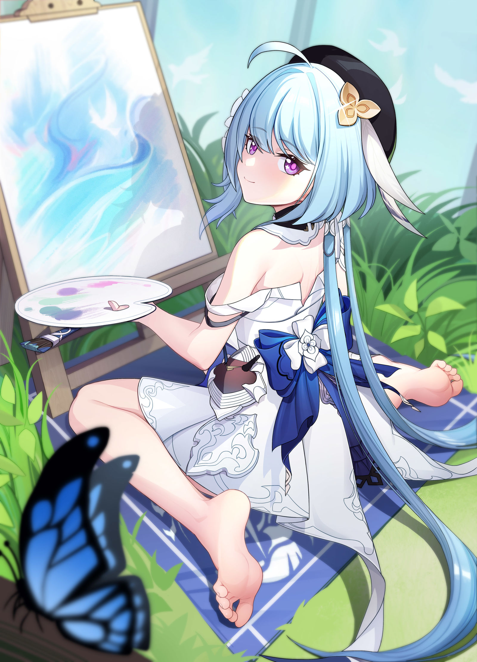 格蕾修插画图片壁纸