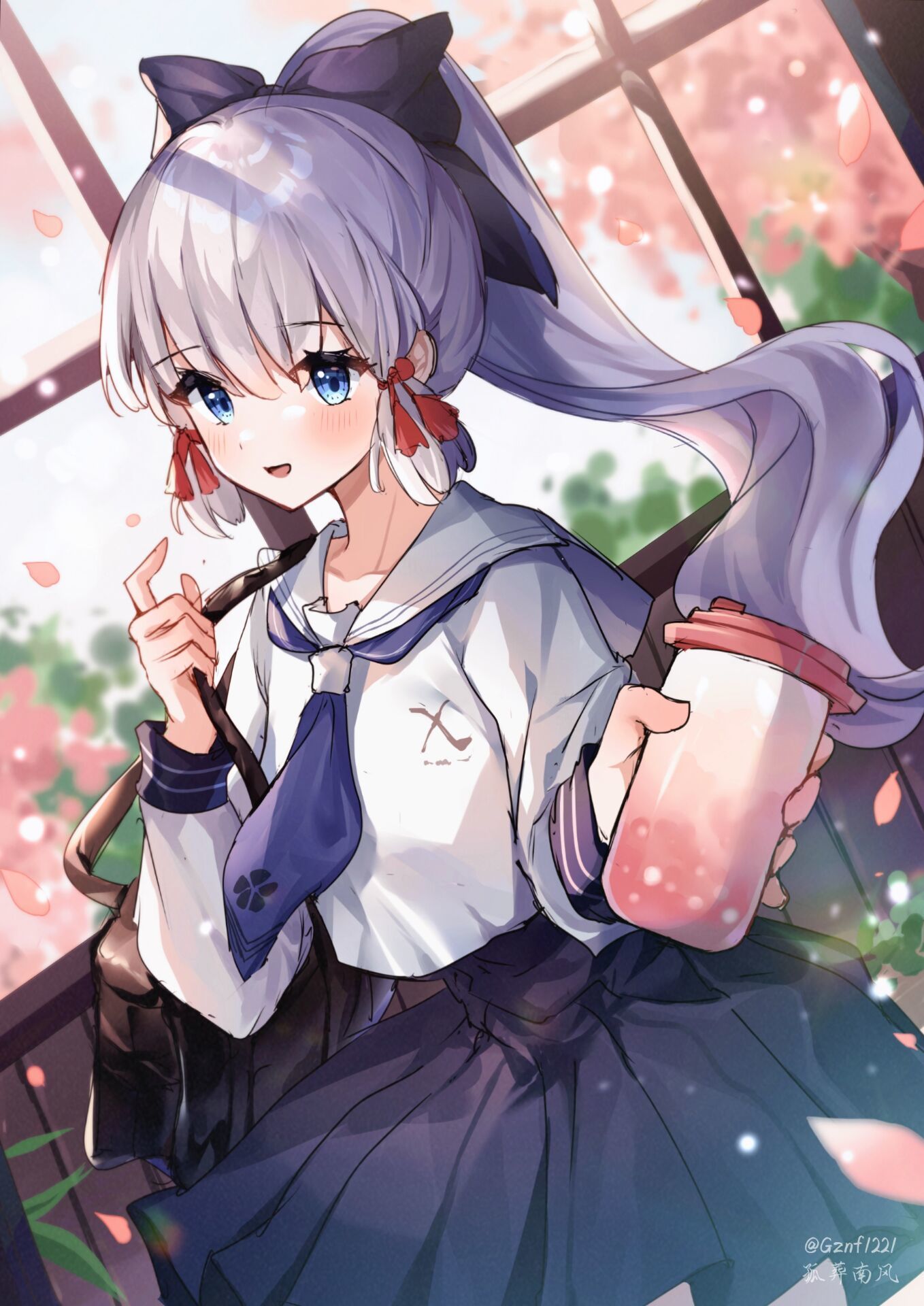 神里绫华插画图片壁纸