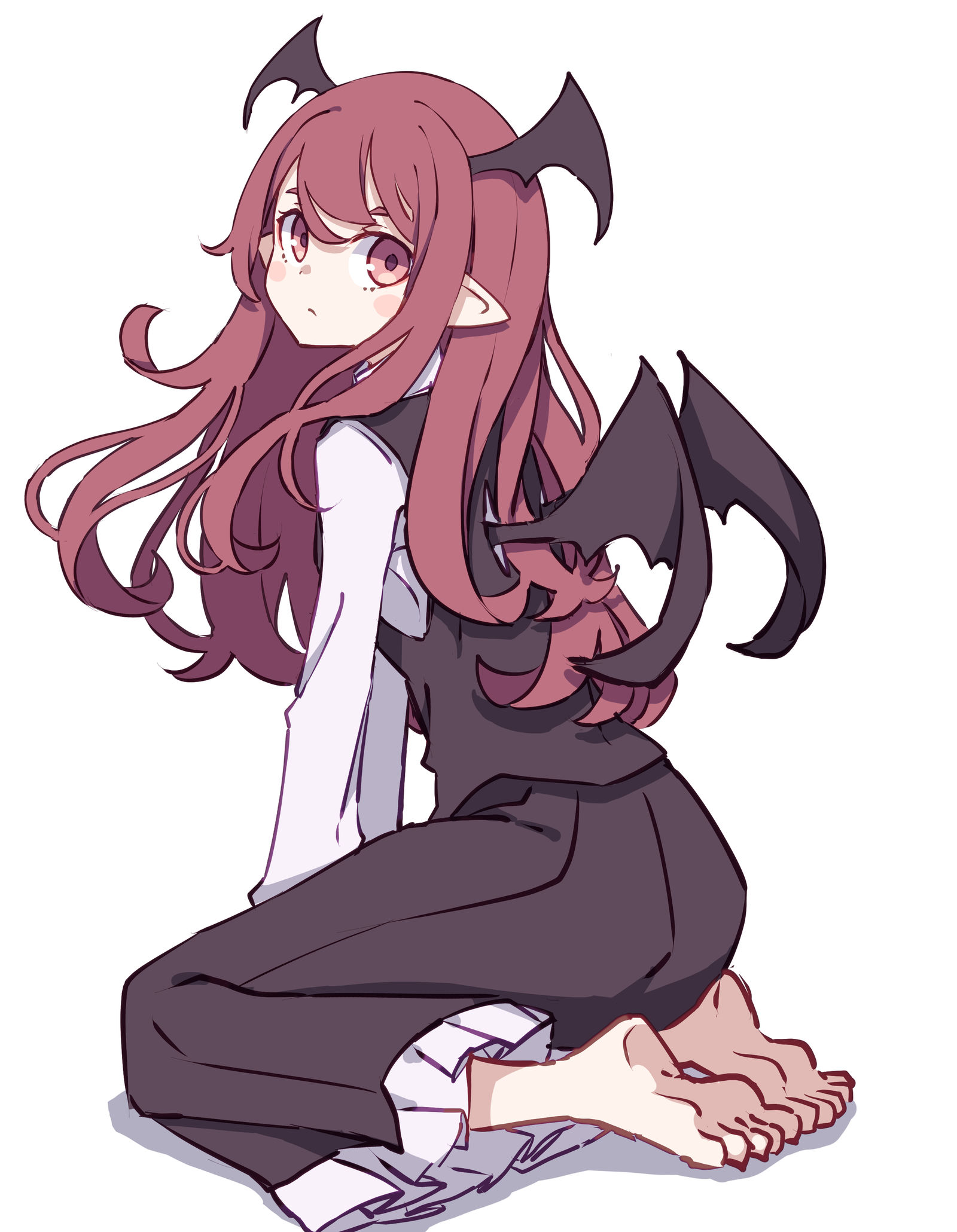 小悪魔插画图片壁纸