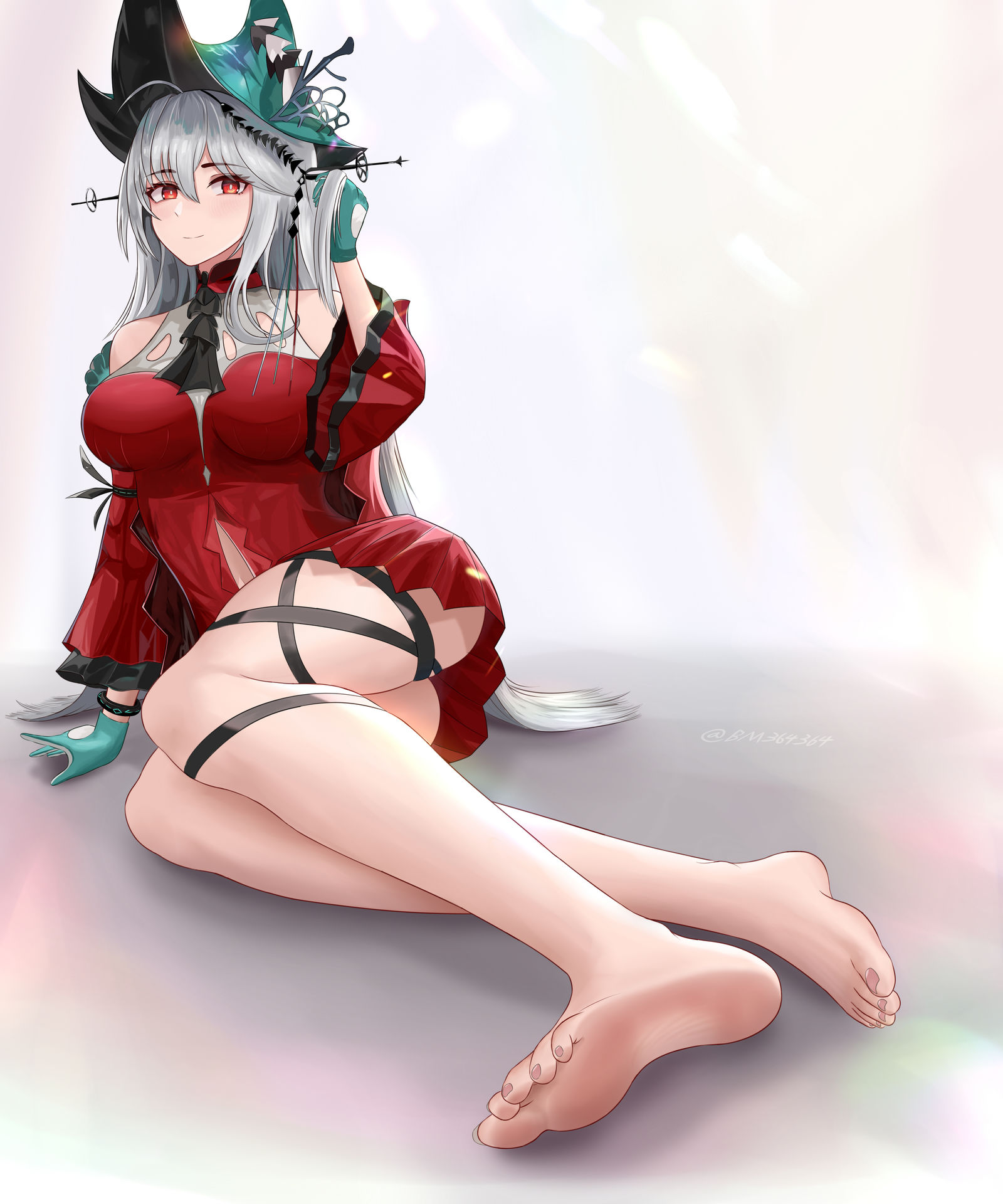 skadi插画图片壁纸