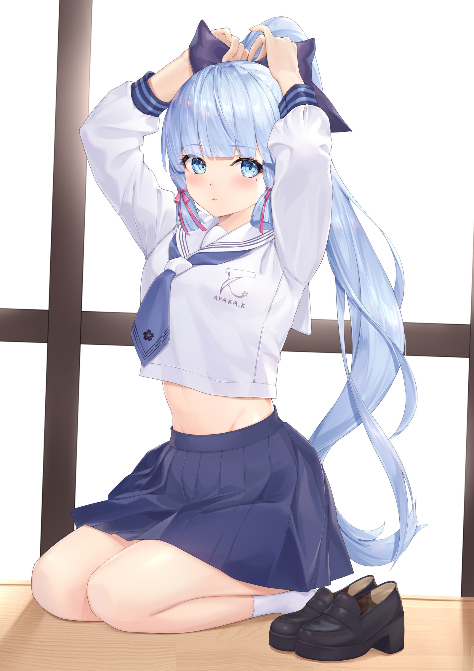 原神Genshin神里绫华插画图片壁纸