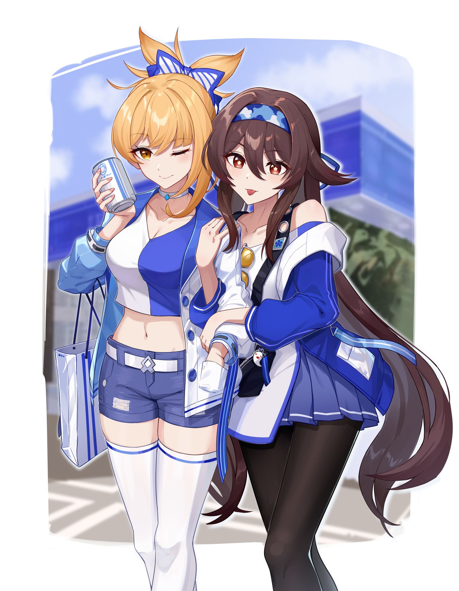 原神 X LAWSON插画图片壁纸