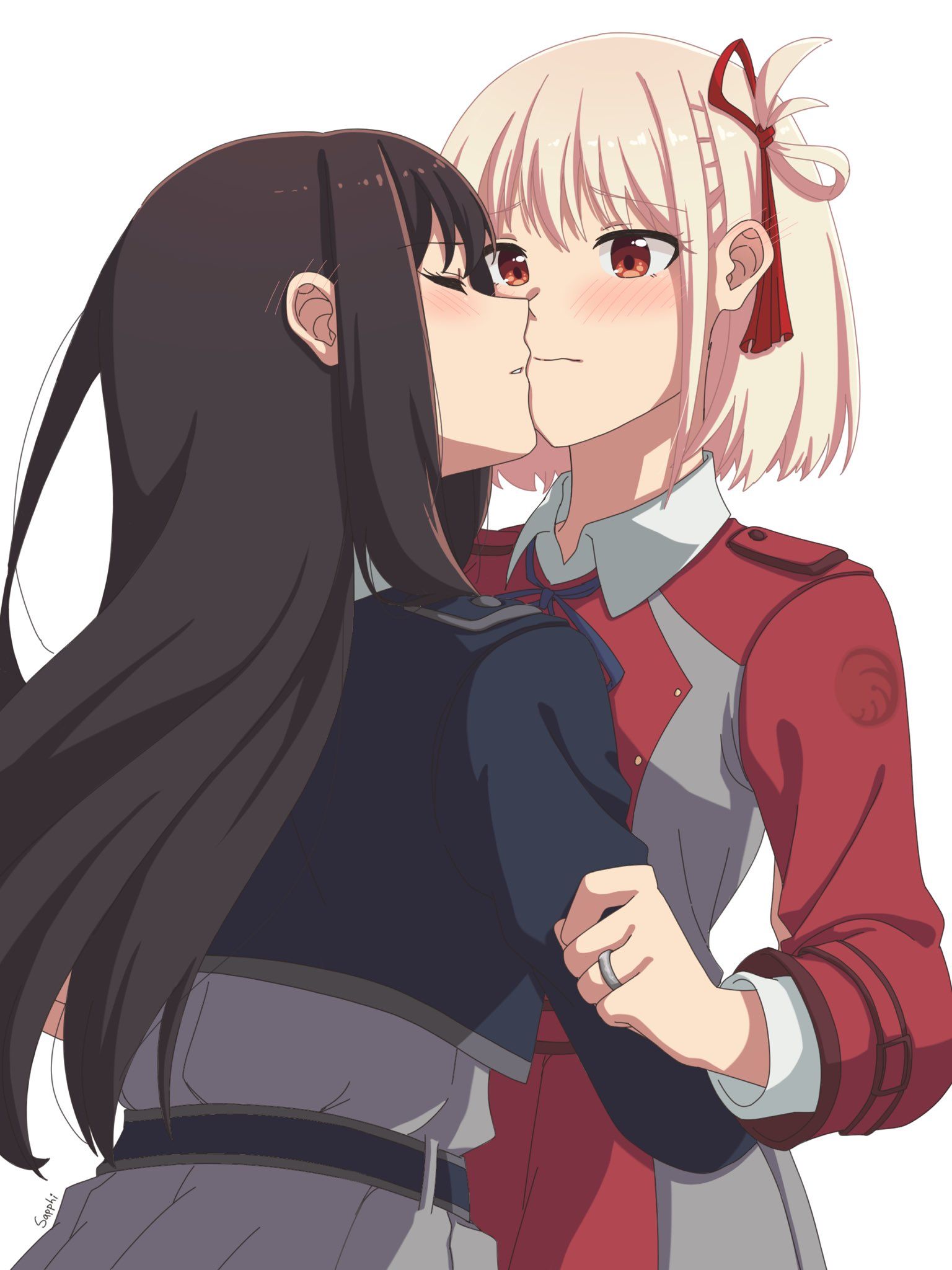 Chisatakina kiss插画图片壁纸