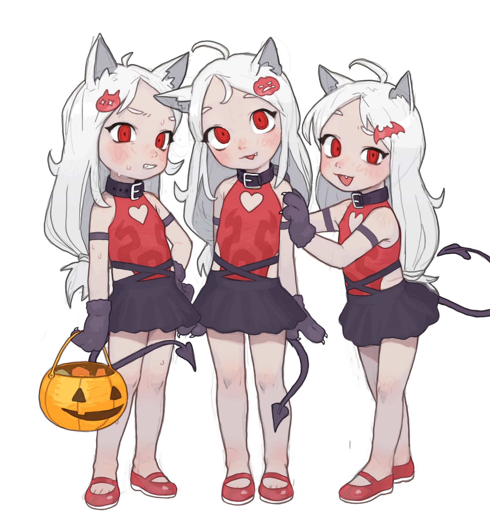 Halloween hell doggos