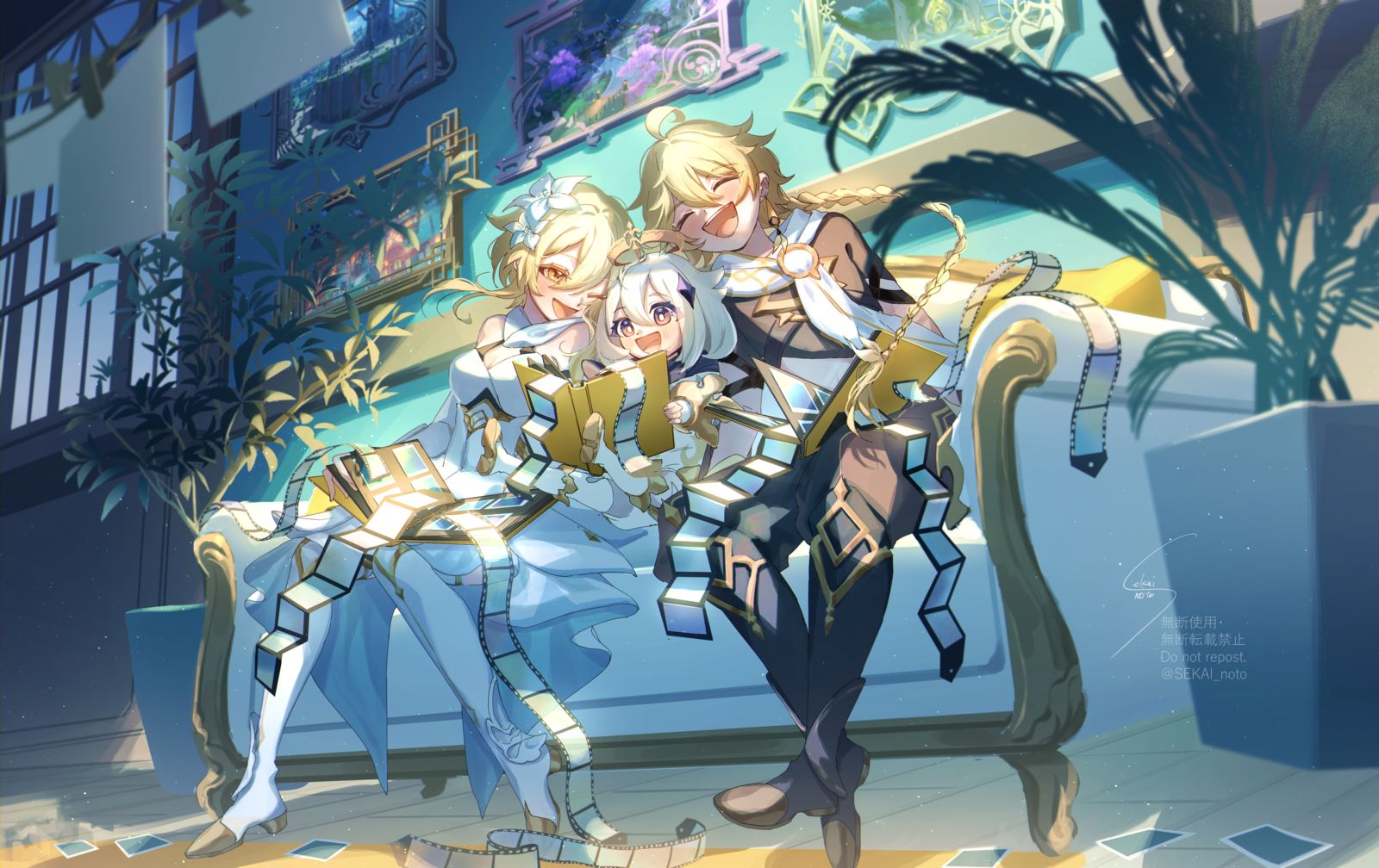 2年的记忆在这里！插画图片壁纸