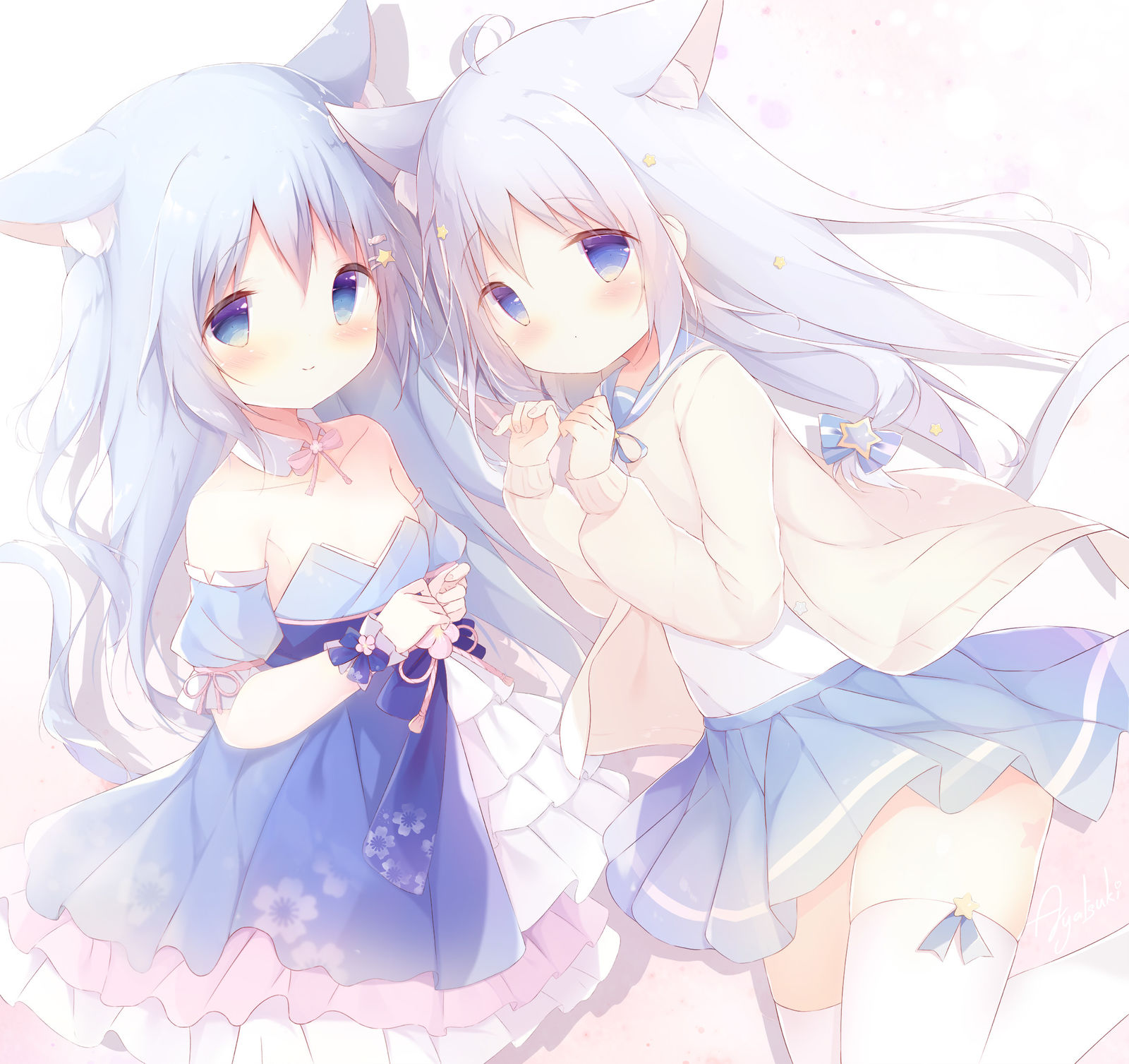 贴贴捏-女孩子猫耳