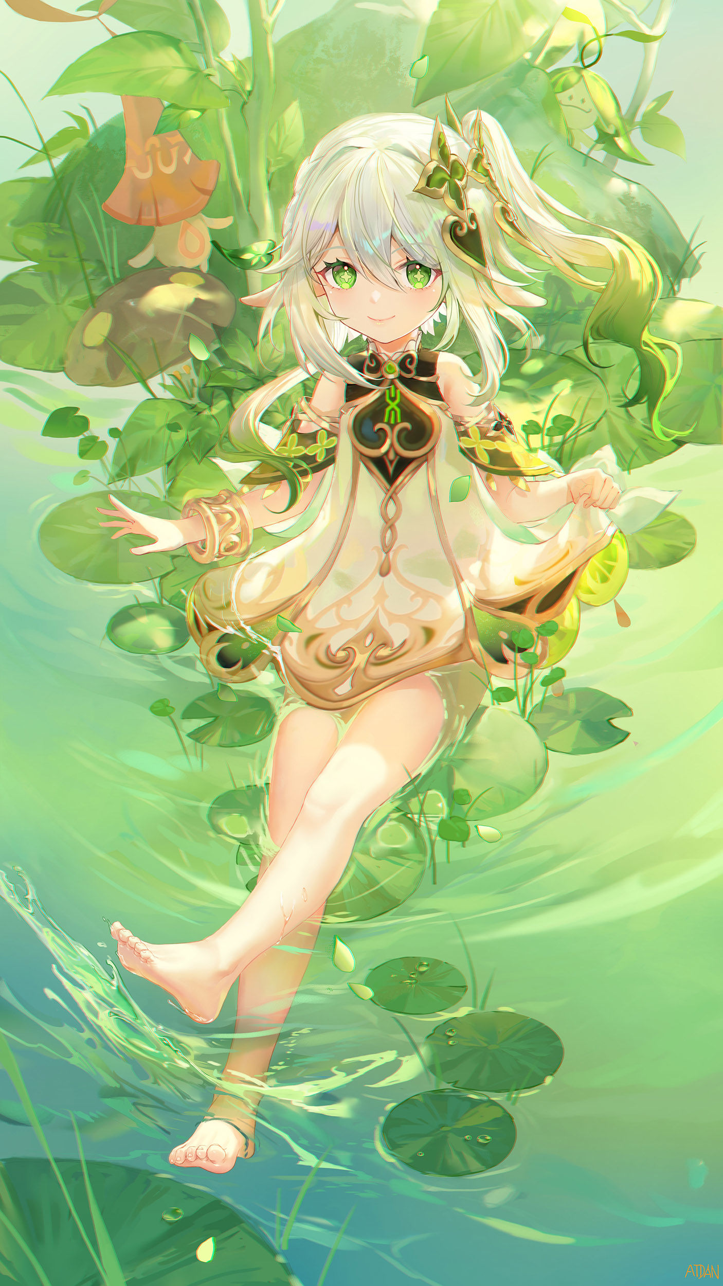 Green插画图片壁纸