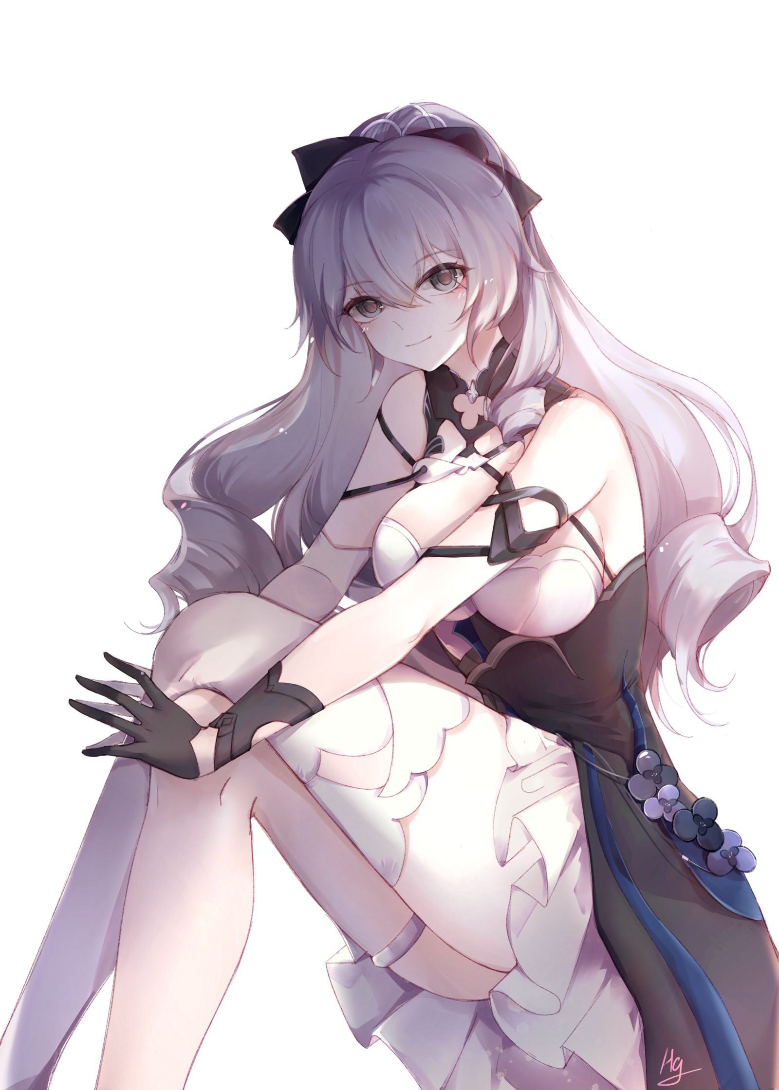 布洛妮娅-次生银翼插画图片壁纸