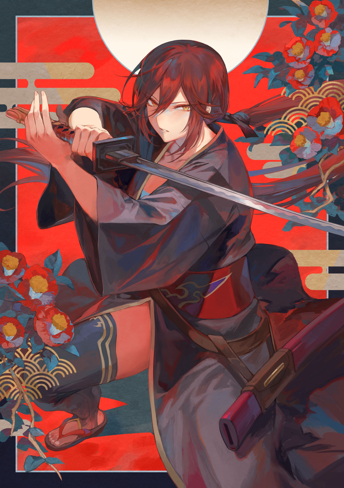 少女与战争！〜女武士篇〜插画图片壁纸
