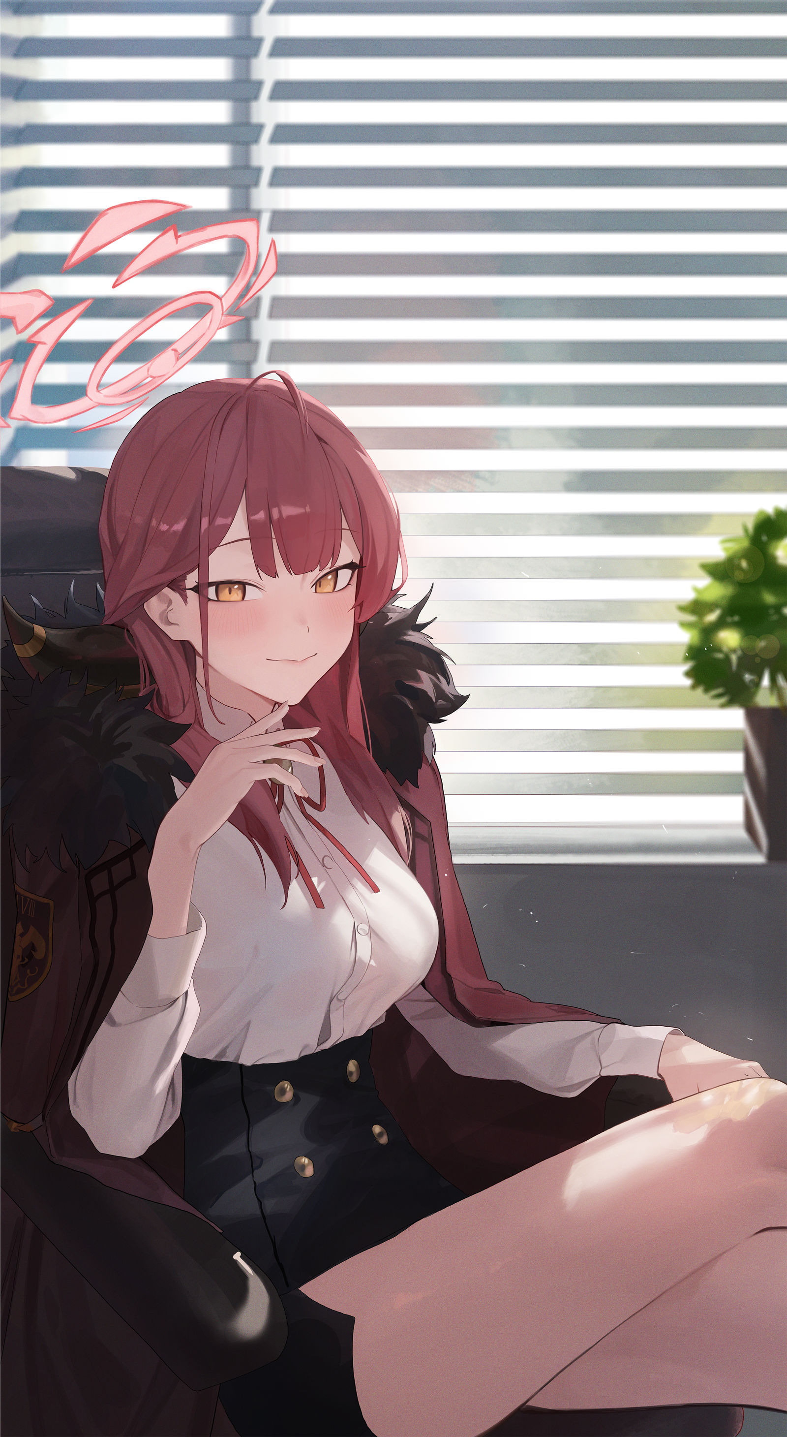 陆八魔阿尔插画图片壁纸