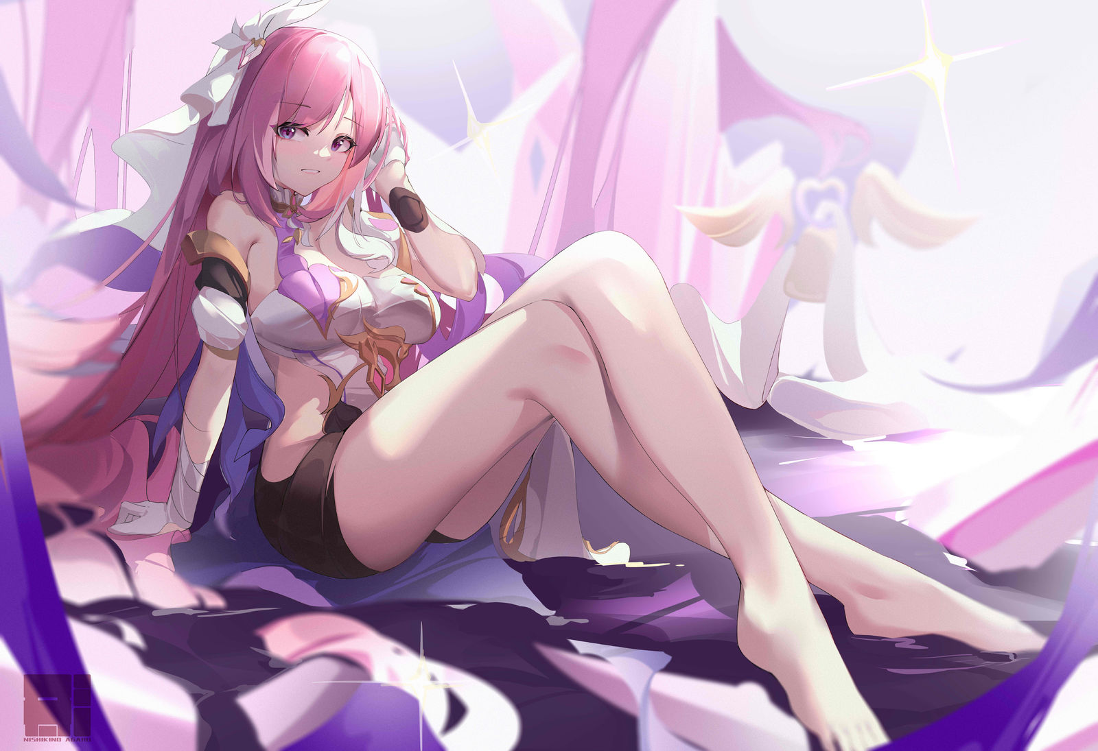 爱莉希雅插画图片壁纸